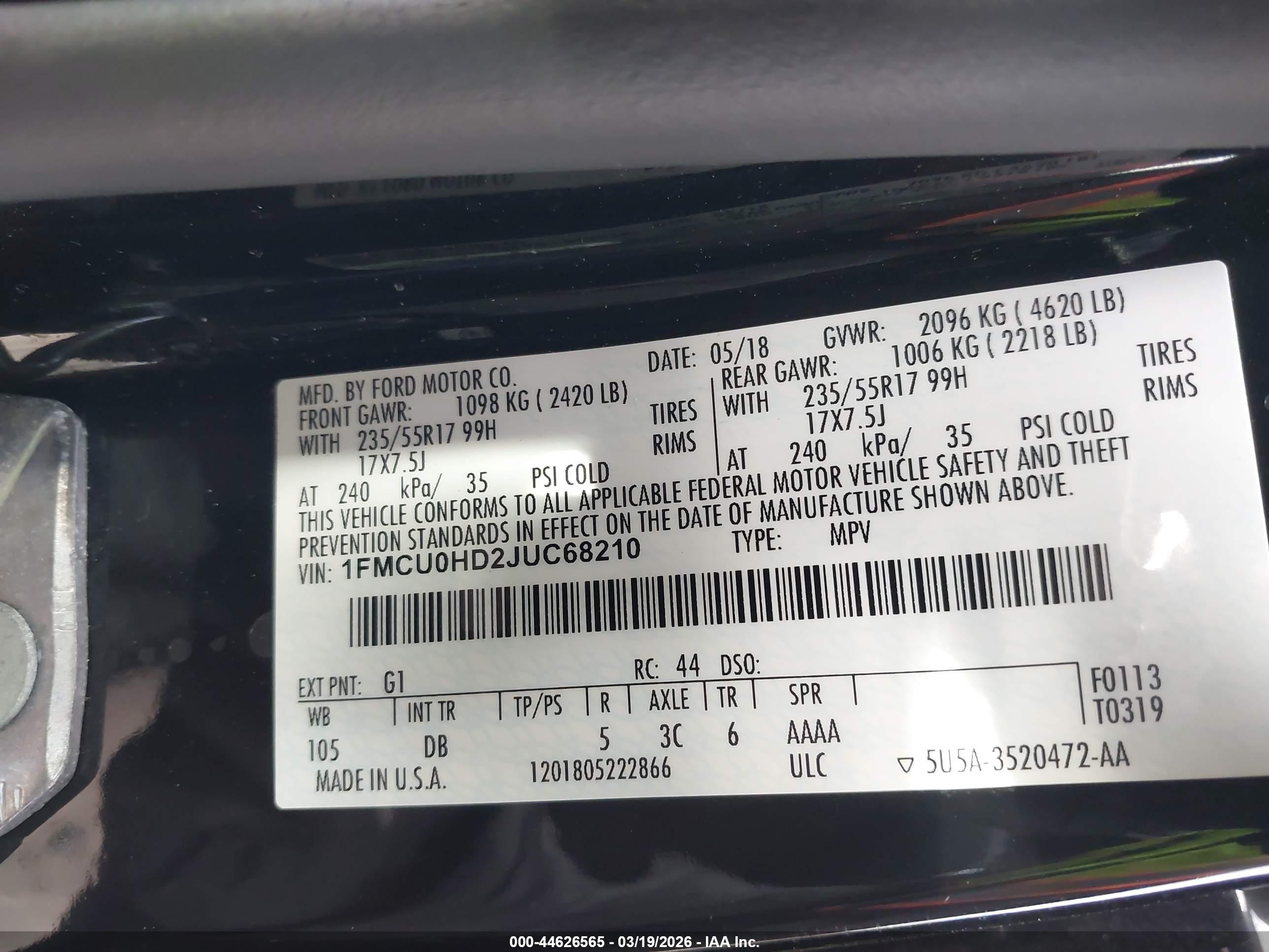 FORD ESCAPE image 9