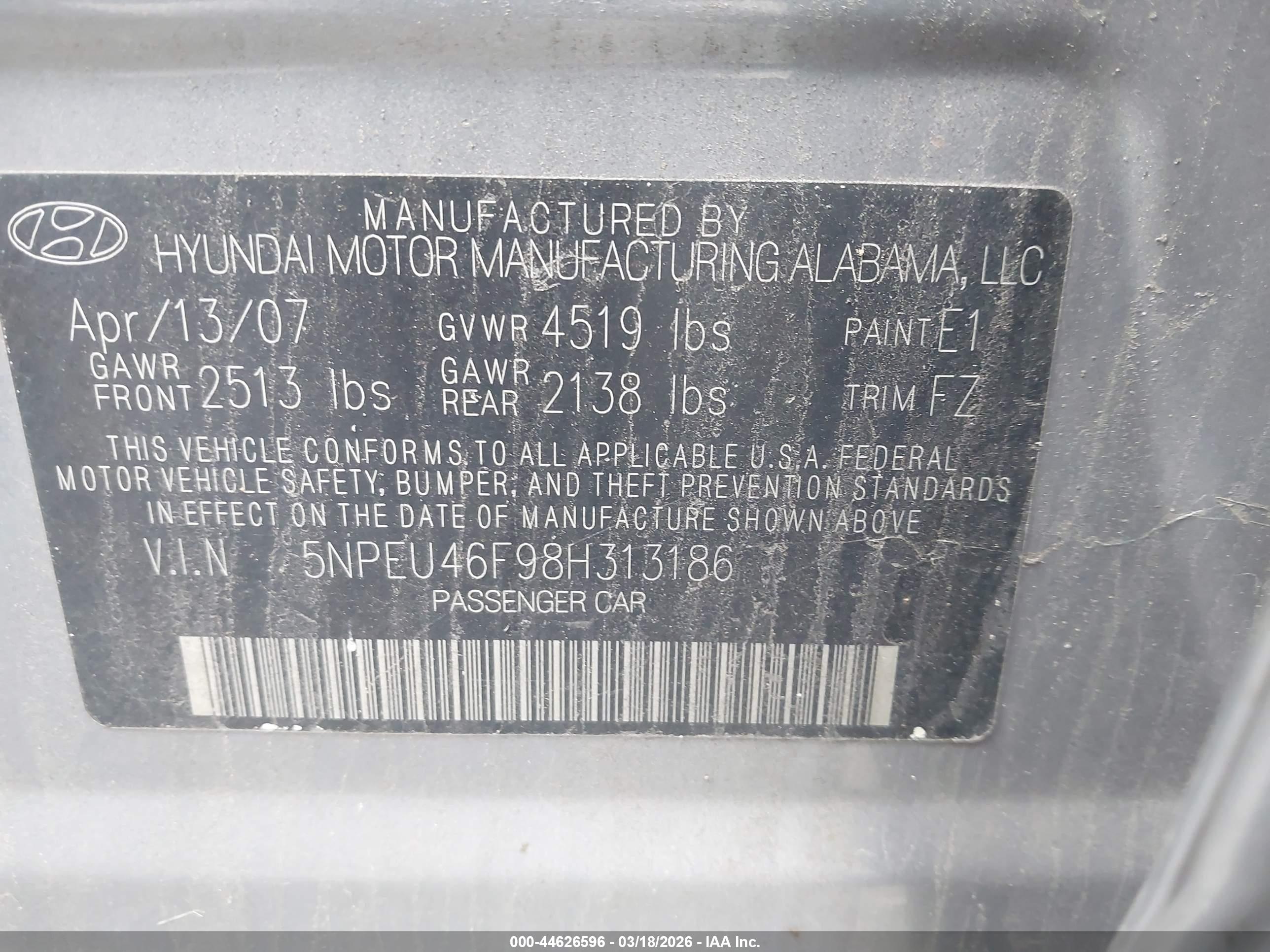 HYUNDAI SONATA image 9