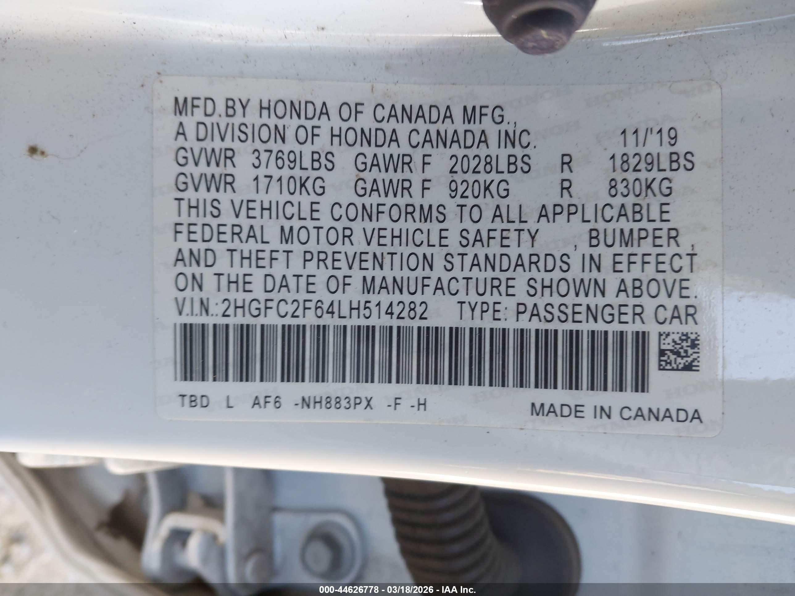 HONDA CIVIC image 9