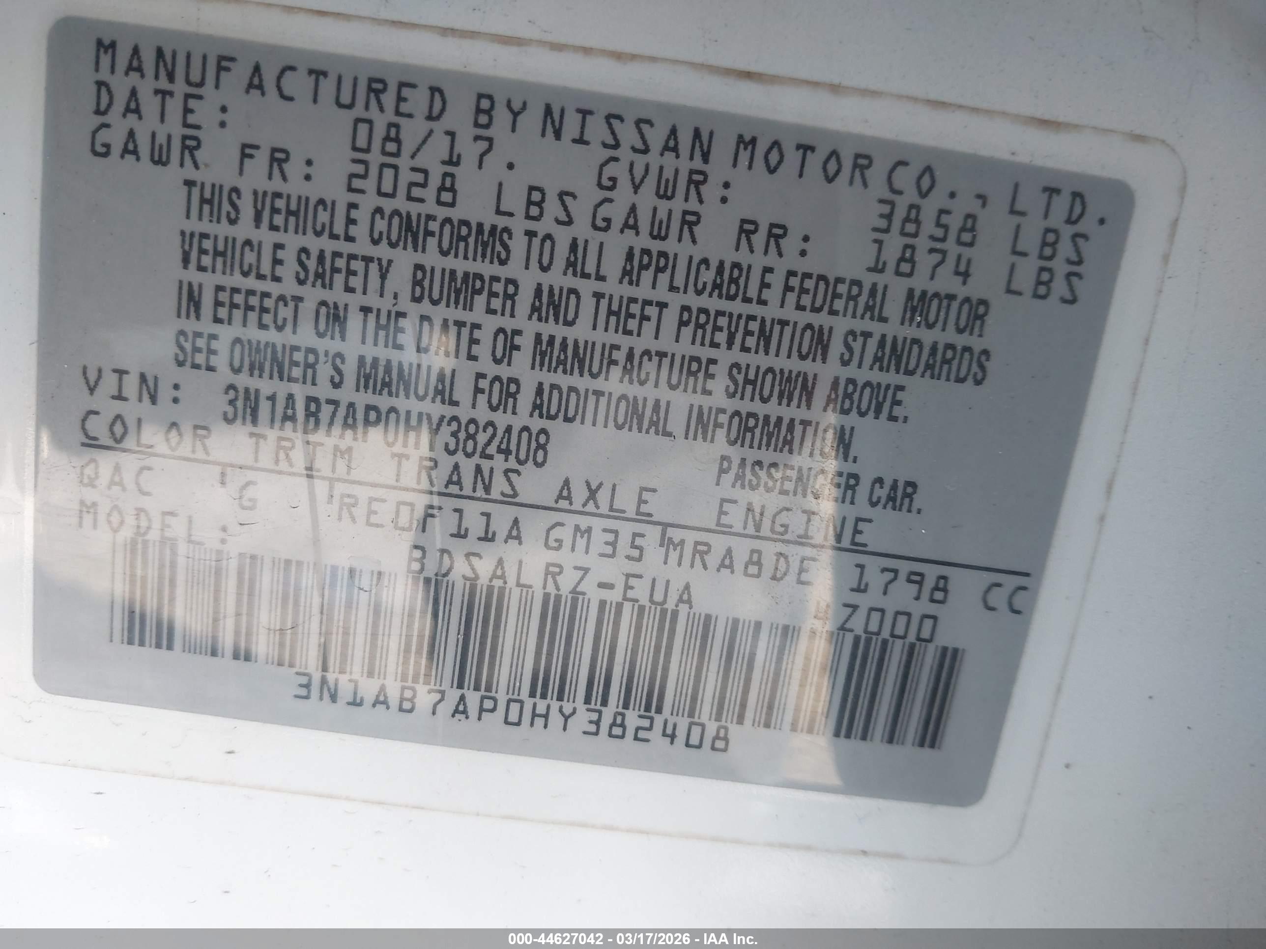 NISSAN SENTRA image 9
