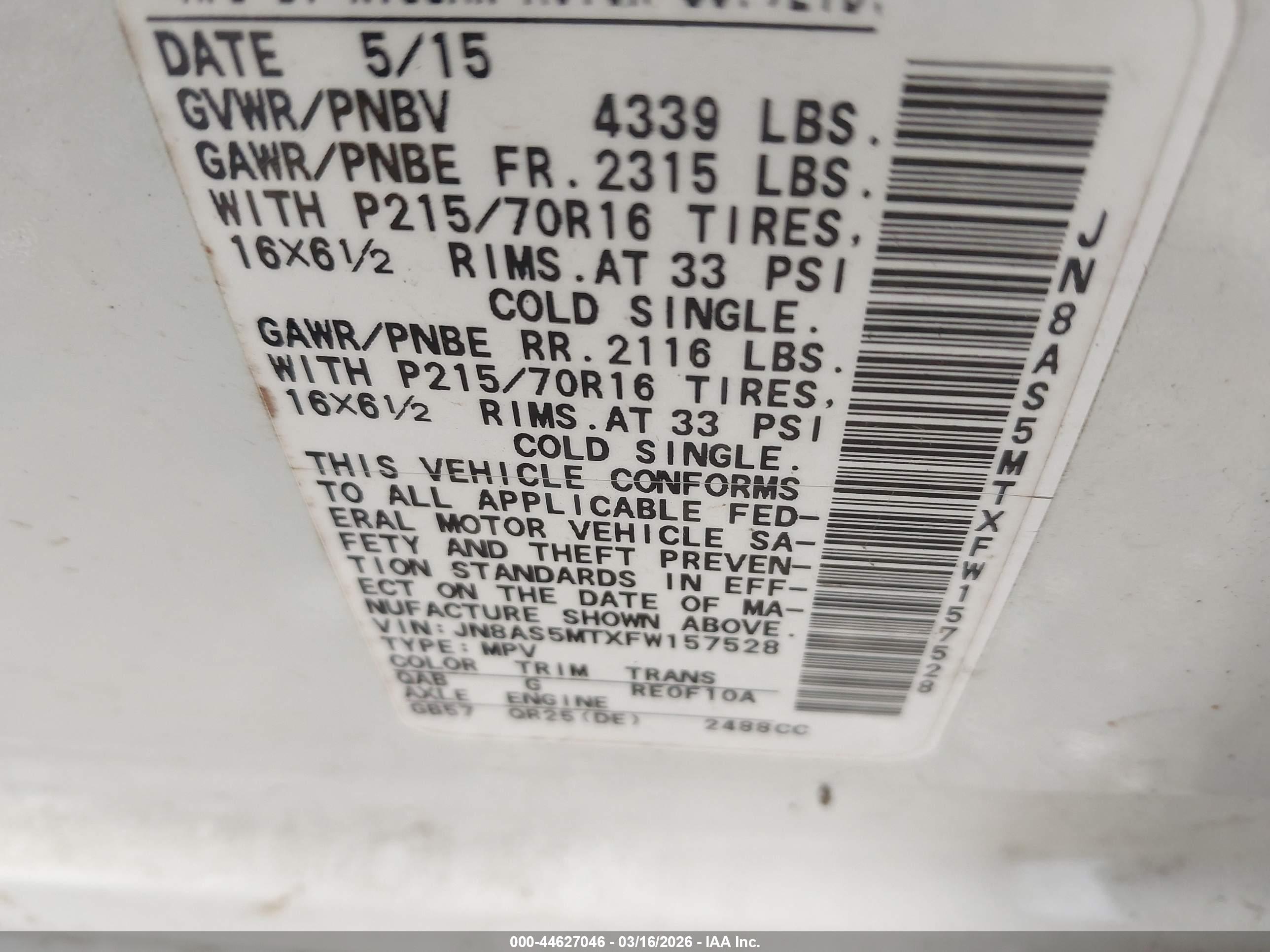 NISSAN ROGUE image 9