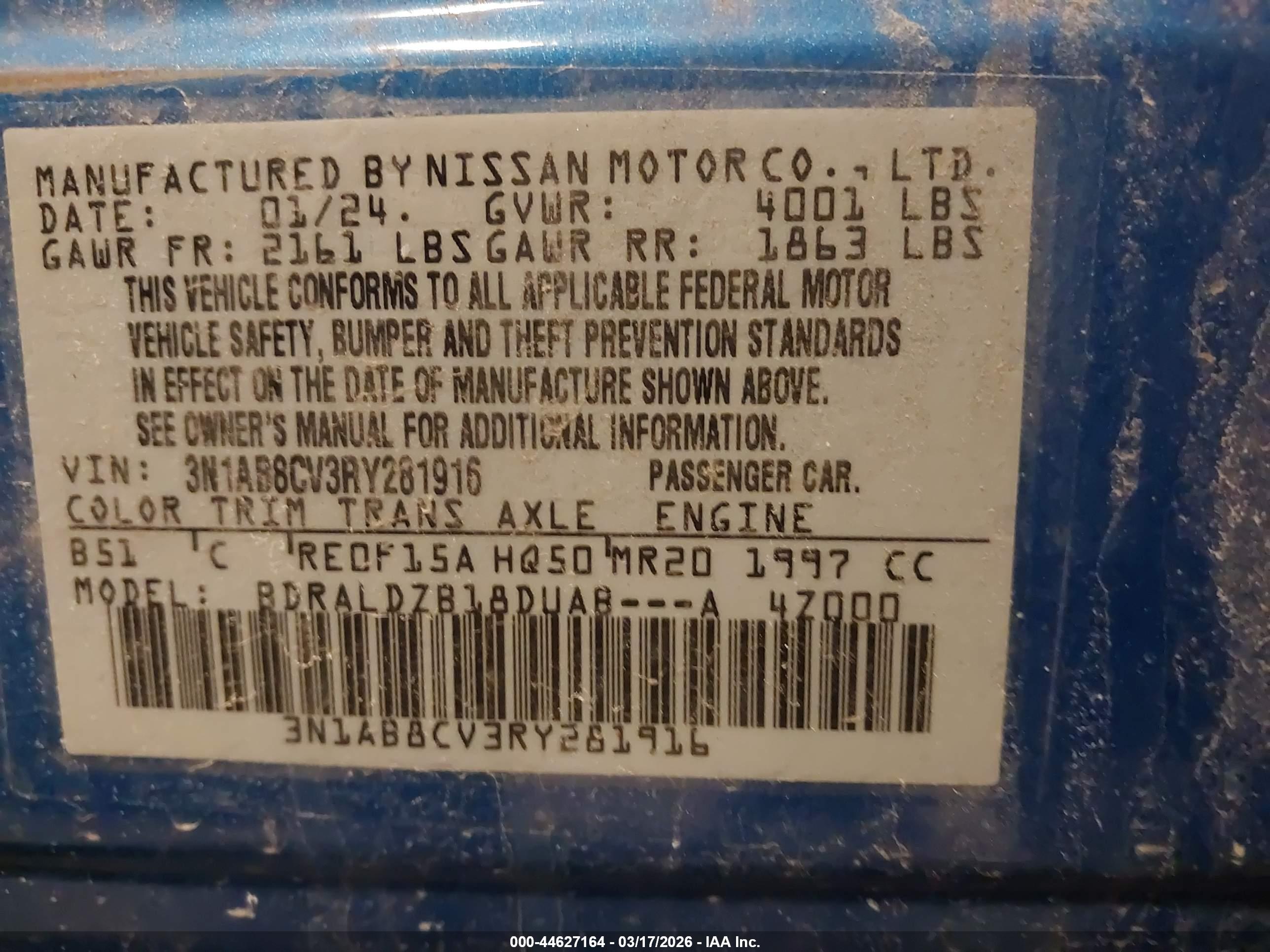 NISSAN SENTRA image 9