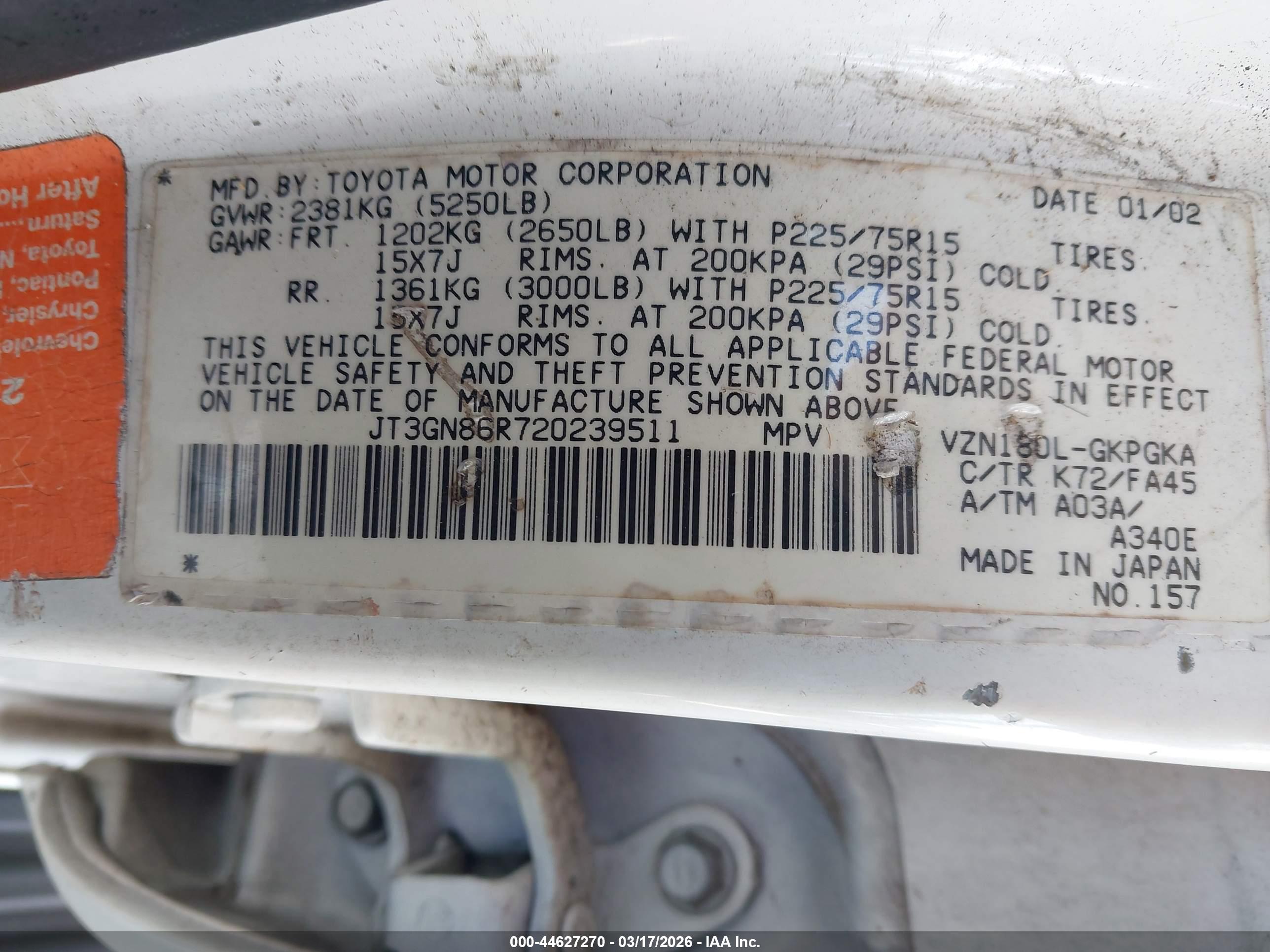 TOYOTA 4RUNNER image 9