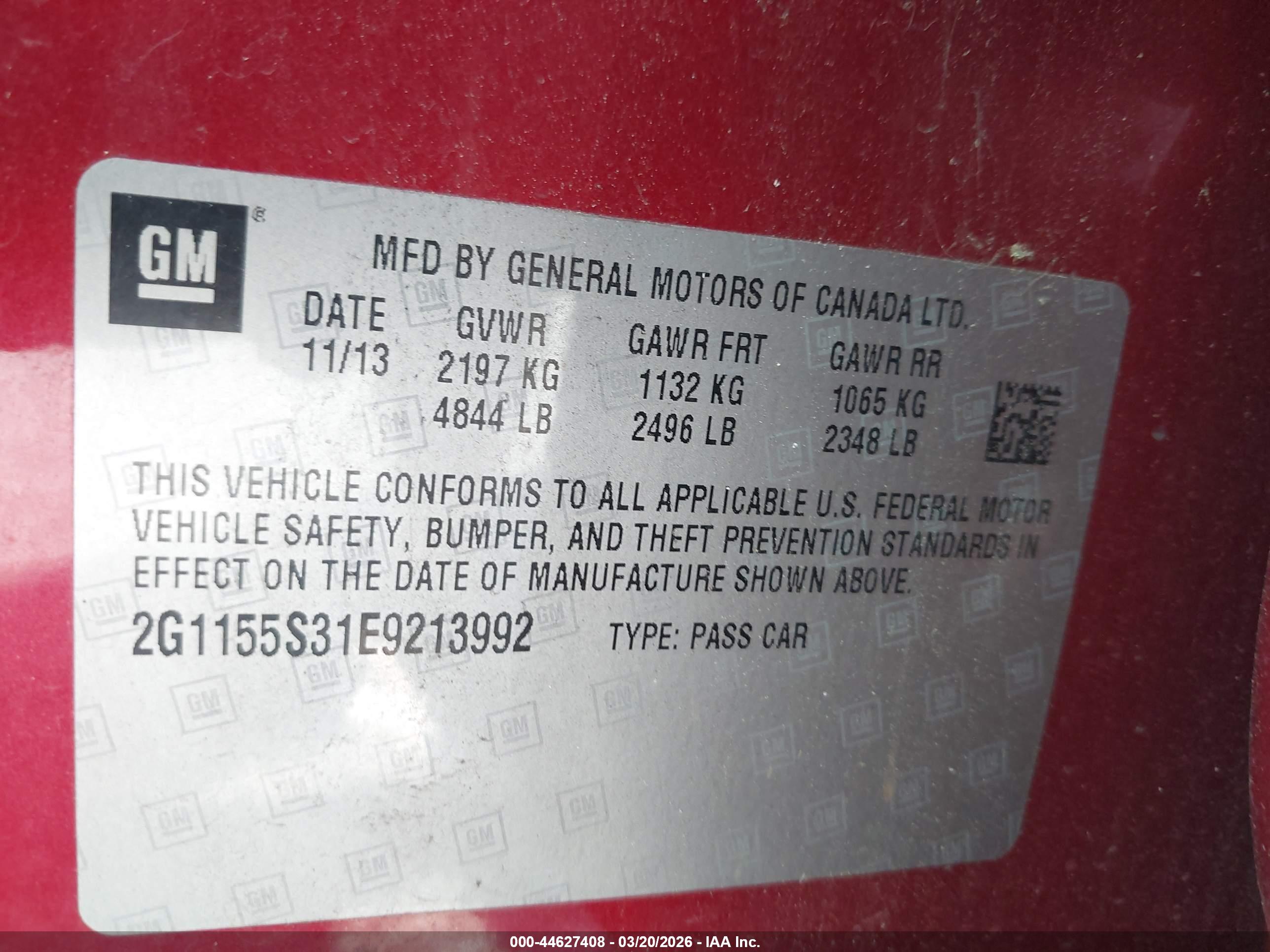 CHEVROLET IMPALA image 9