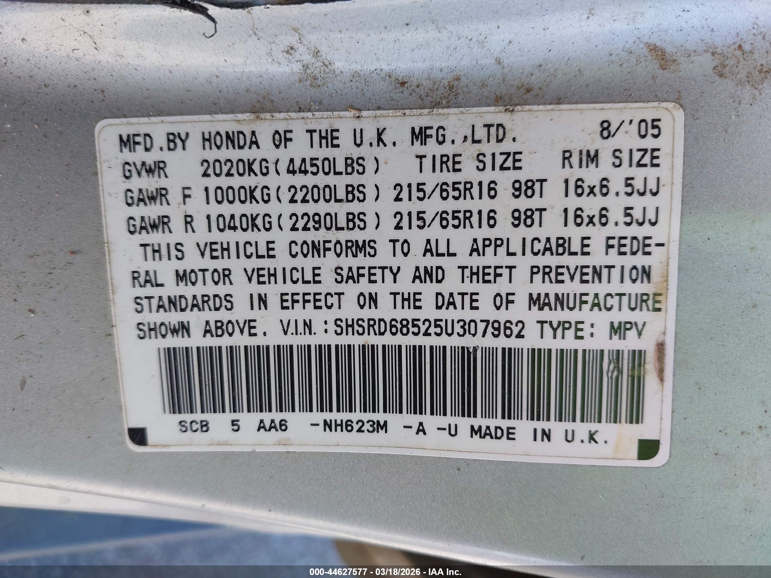 HONDA CR-V image 9