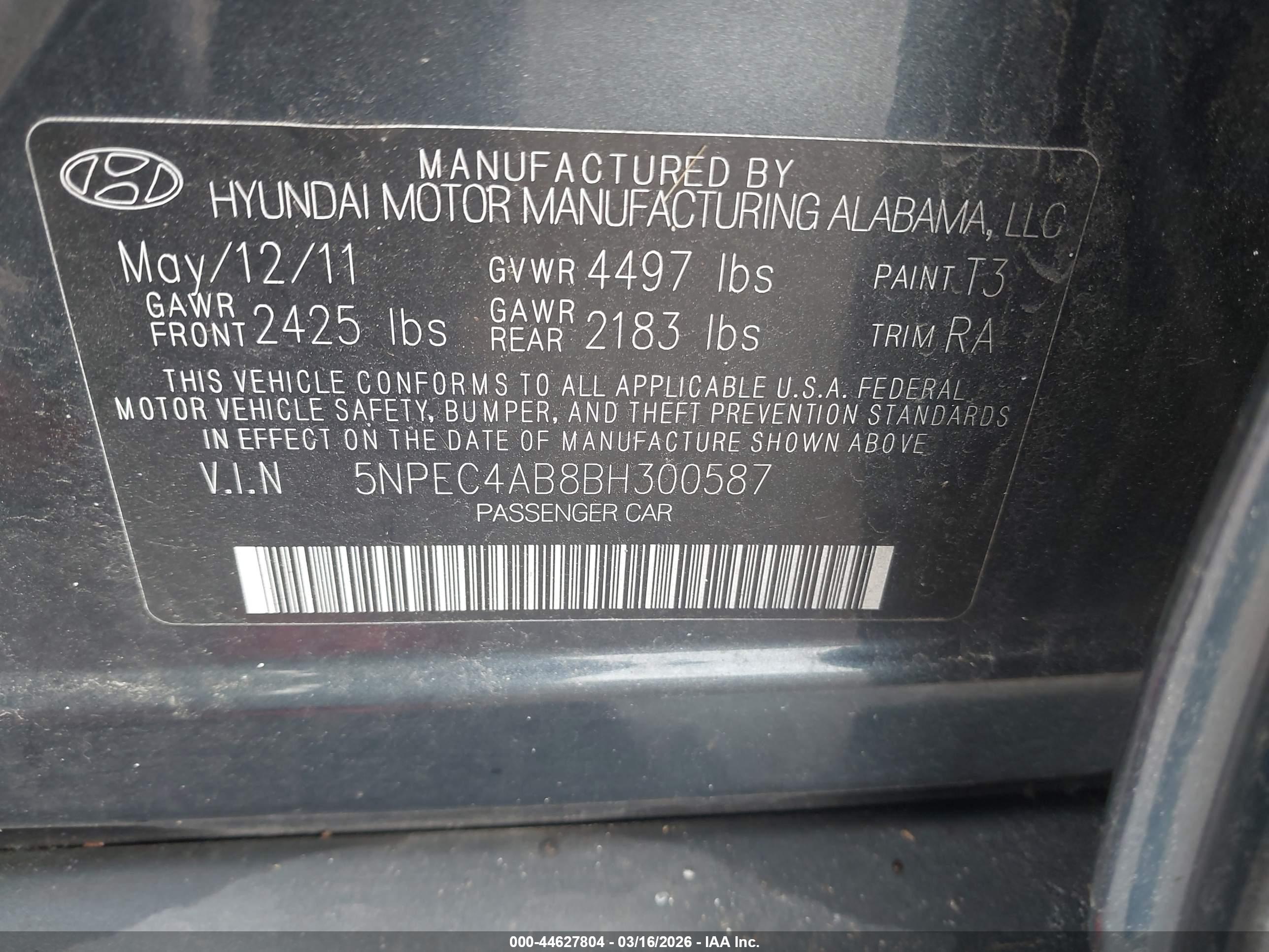 HYUNDAI SONATA image 9
