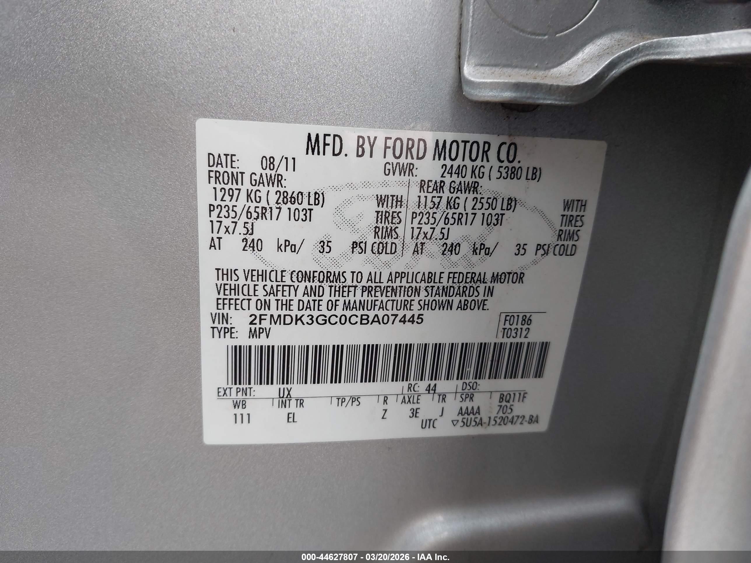 FORD EDGE image 9