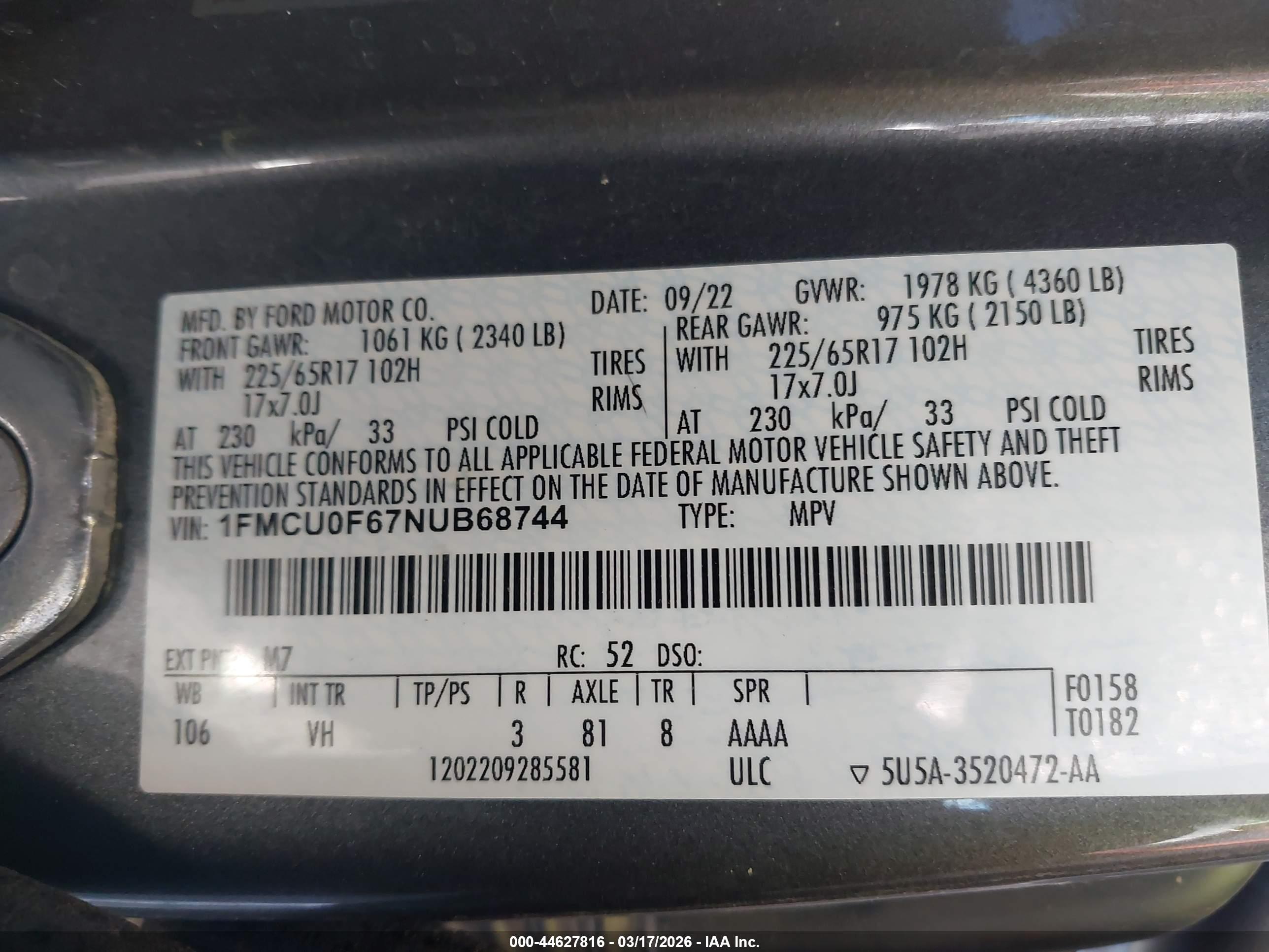 FORD ESCAPE image 9