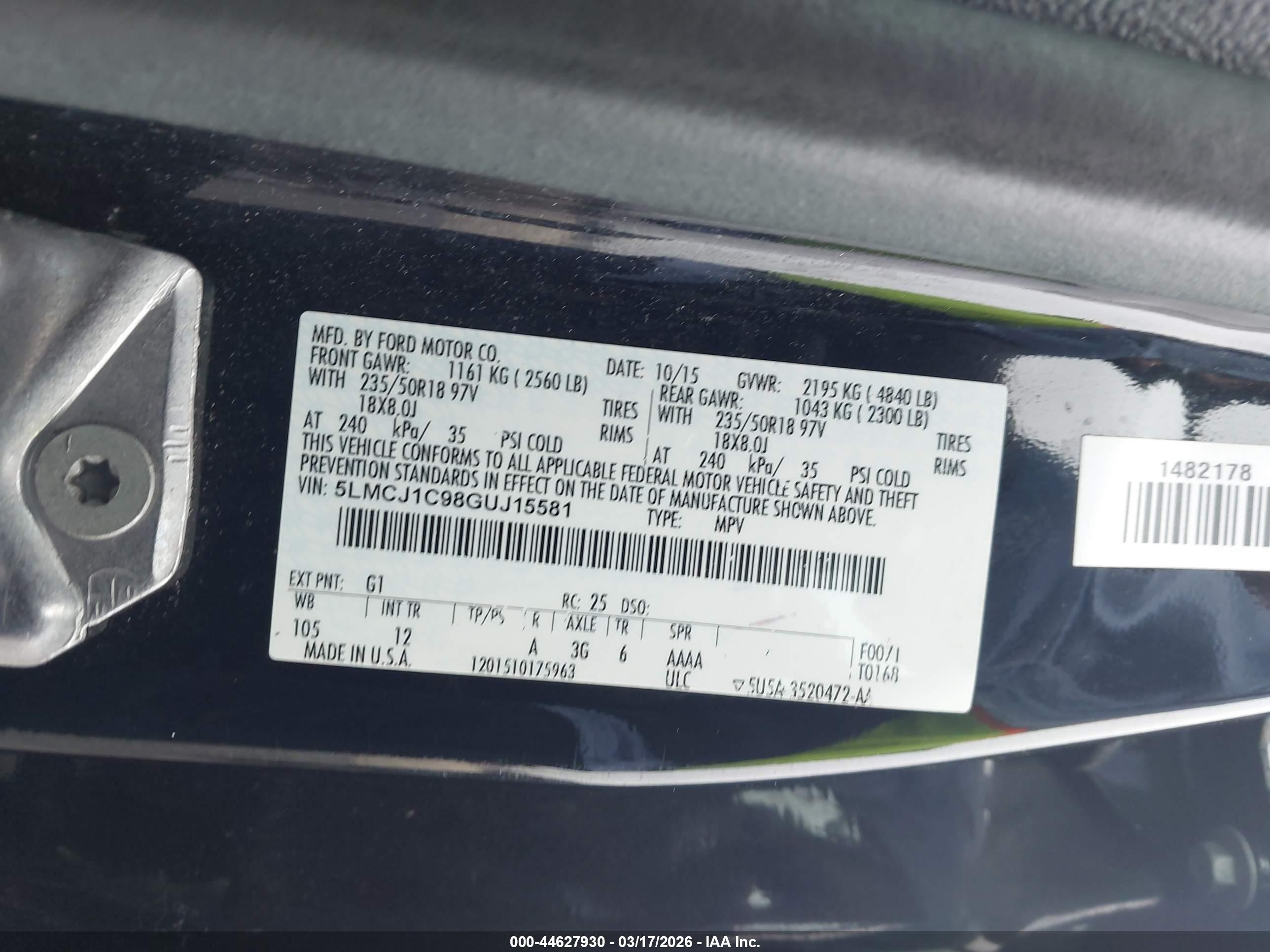 LINCOLN MKC image 9