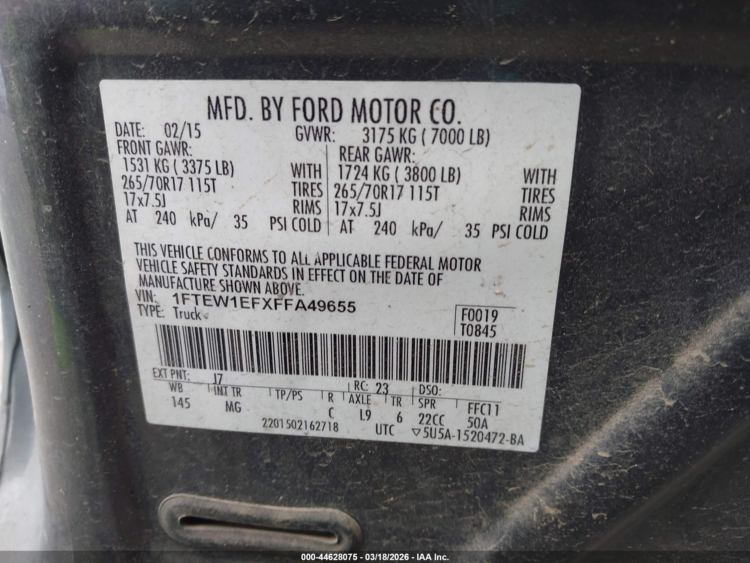 FORD F-150 image 9