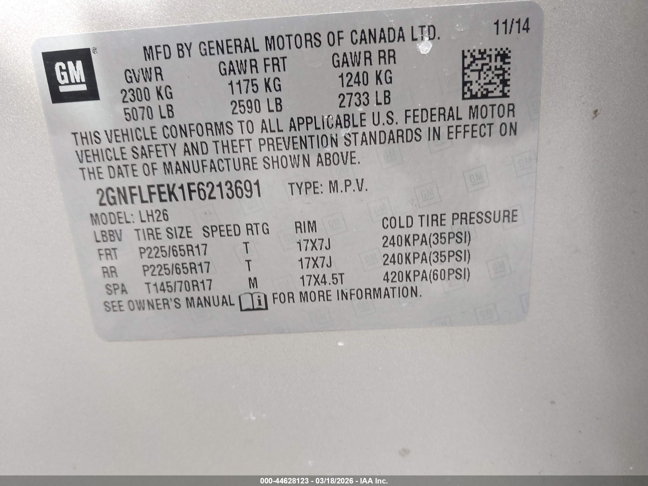 CHEVROLET EQUINOX image 9