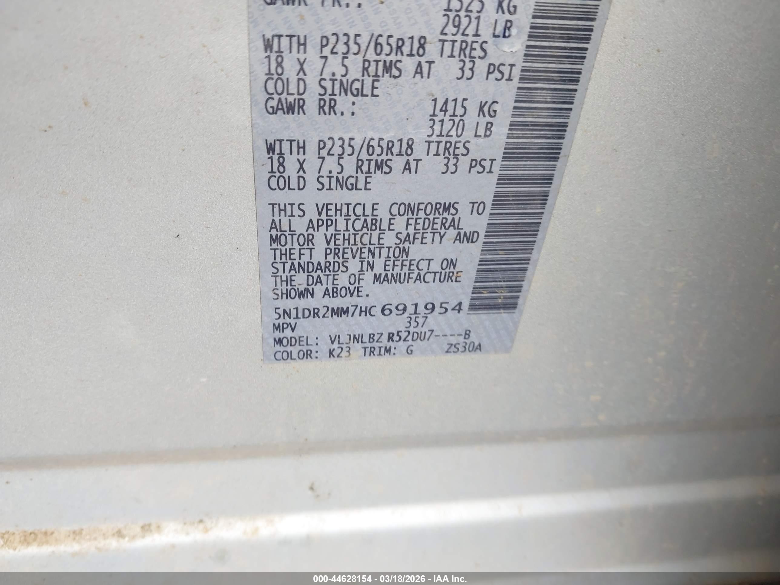NISSAN PATHFINDER image 9