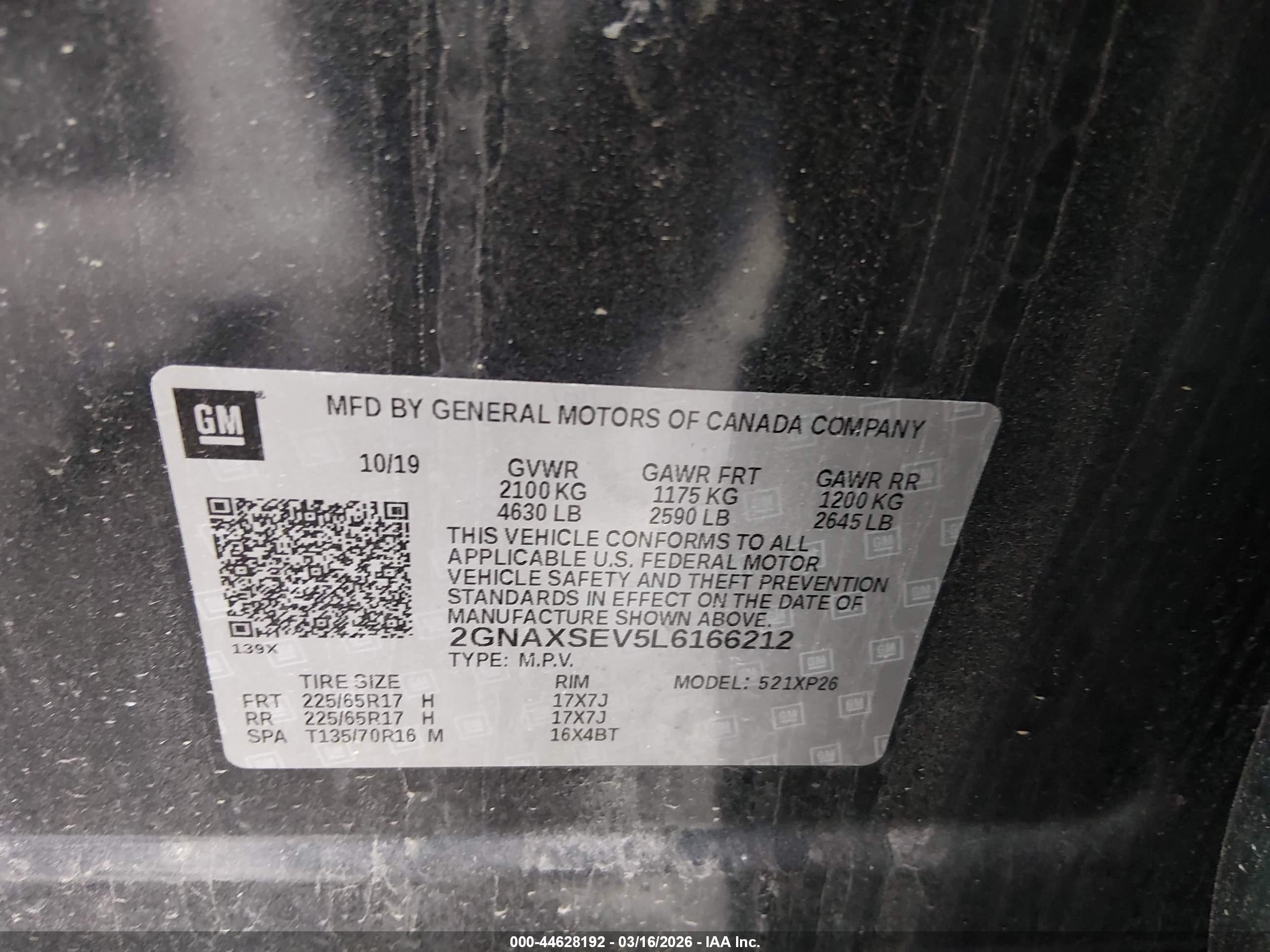 CHEVROLET EQUINOX image 9