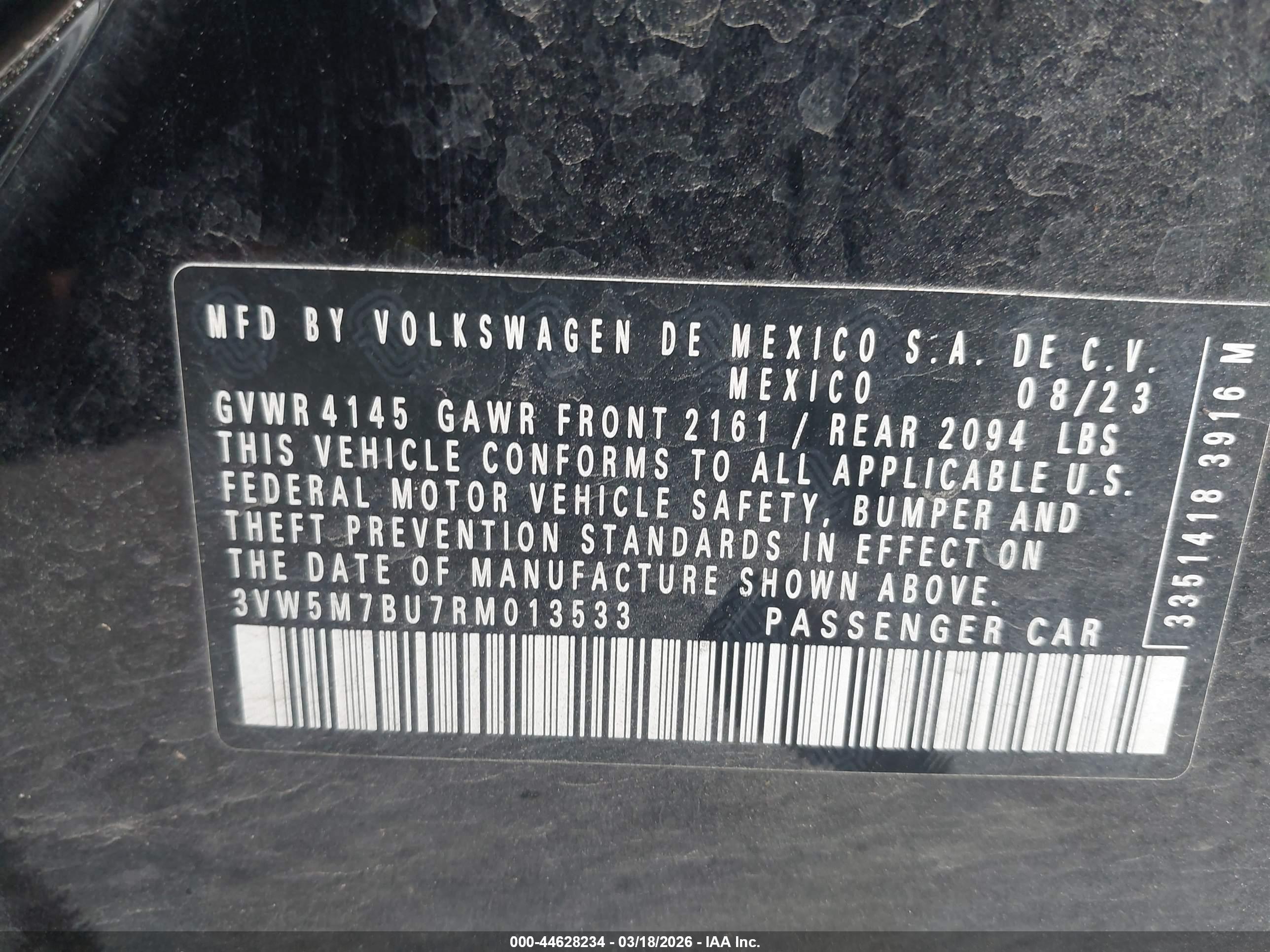 VOLKSWAGEN JETTA image 9