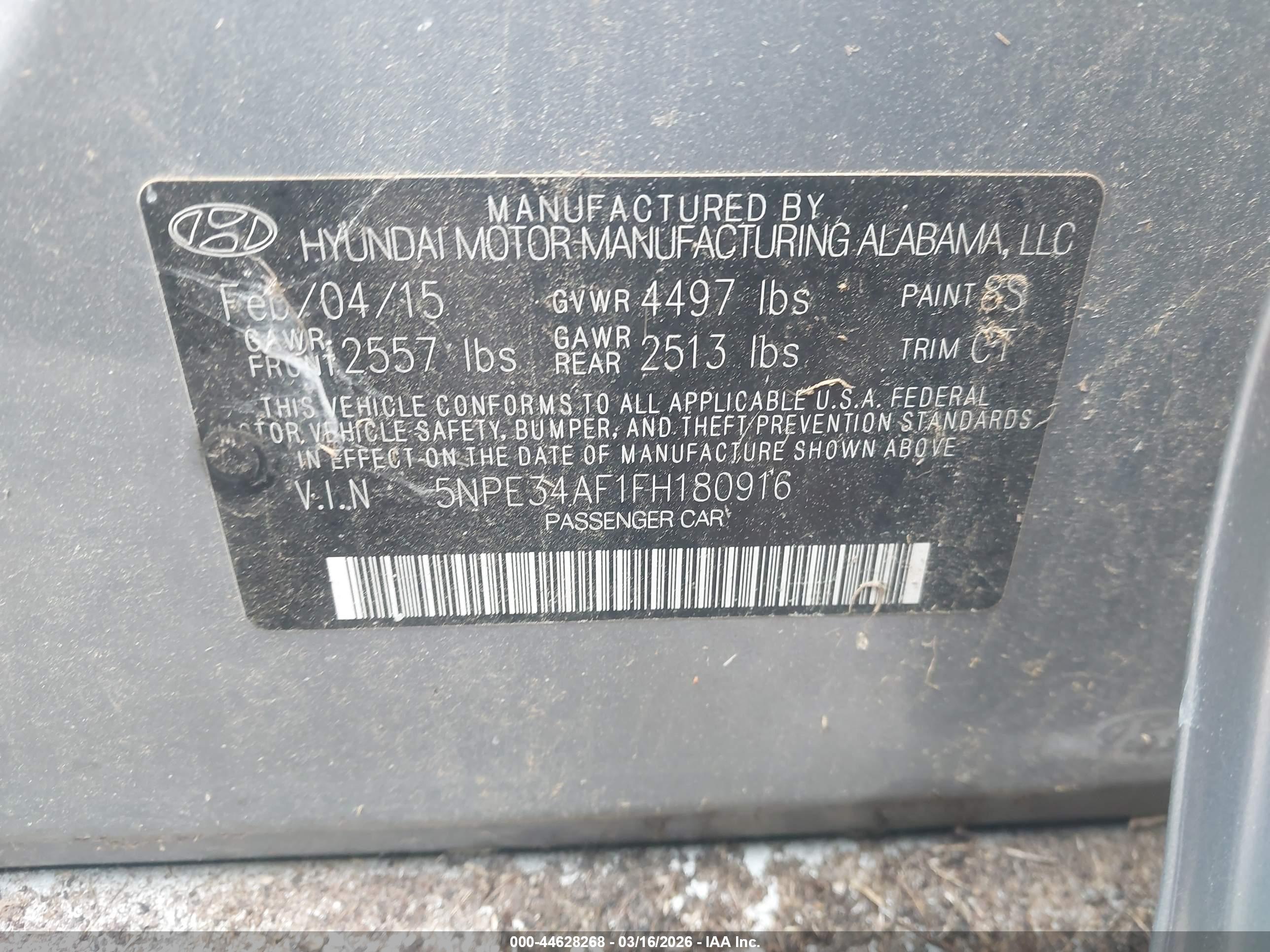 HYUNDAI SONATA image 9