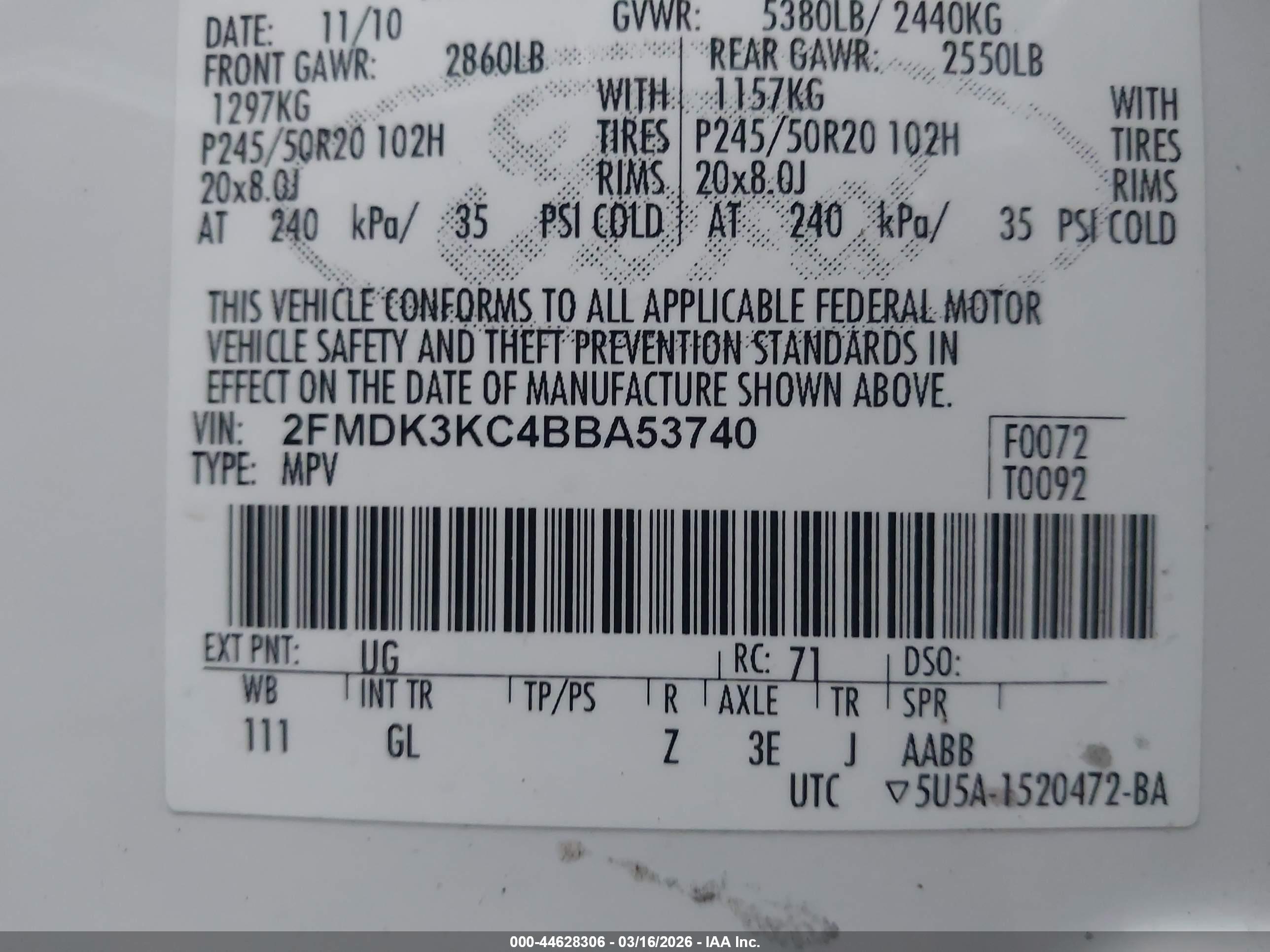 FORD EDGE image 9