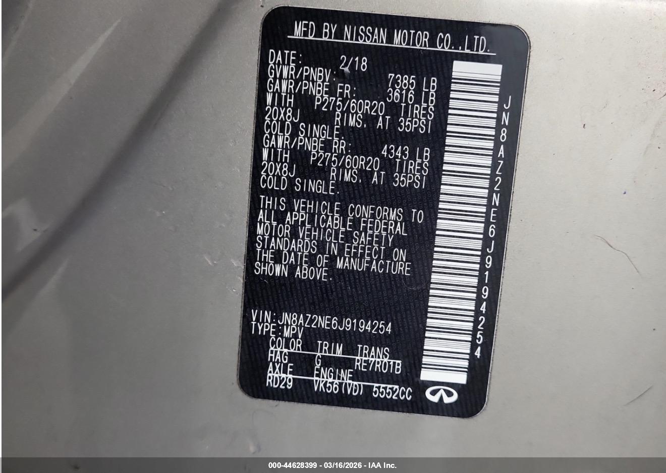 INFINITI QX80 image 9