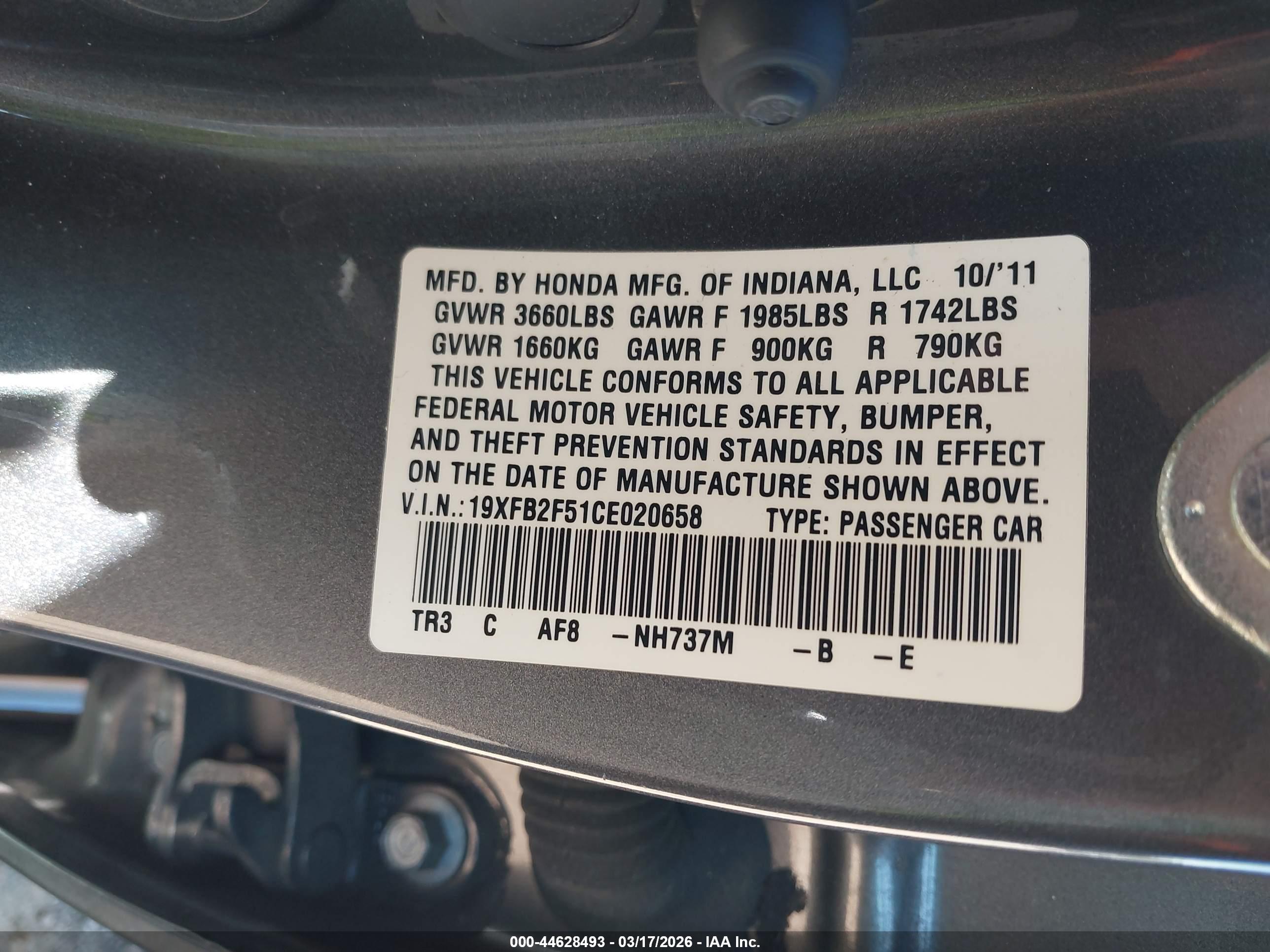 HONDA CIVIC image 9