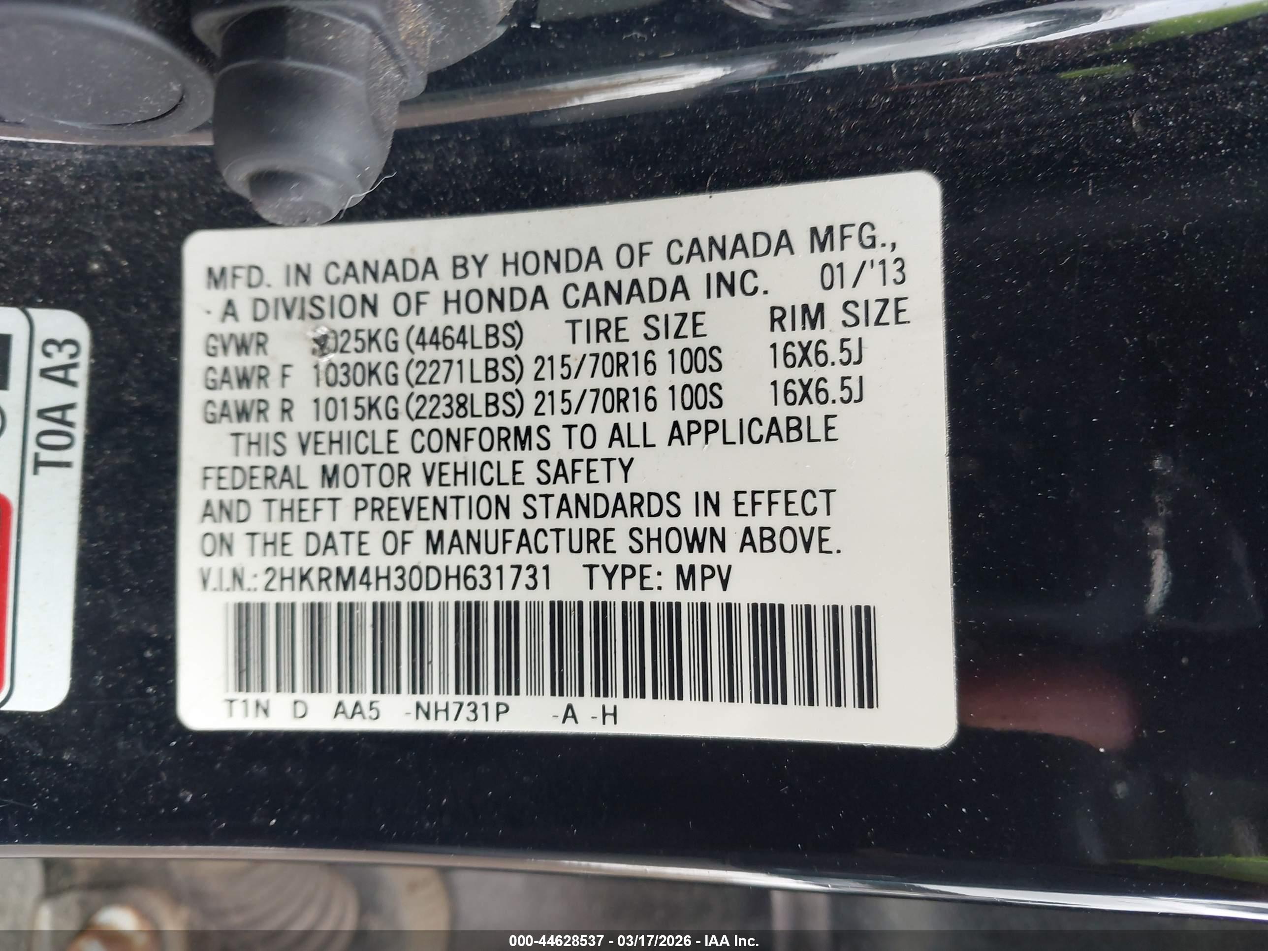 HONDA CR-V image 9