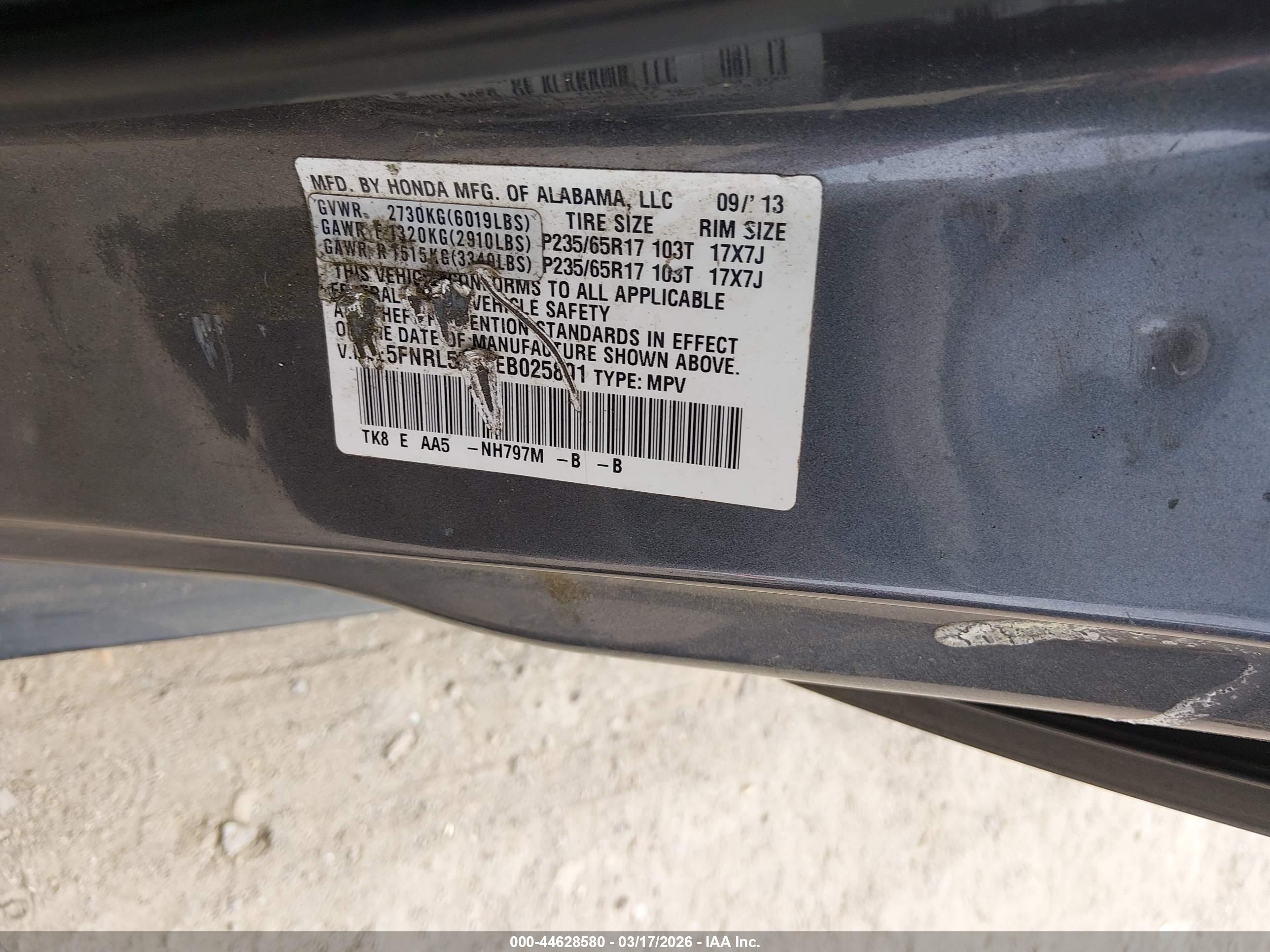 HONDA ODYSSEY image 9
