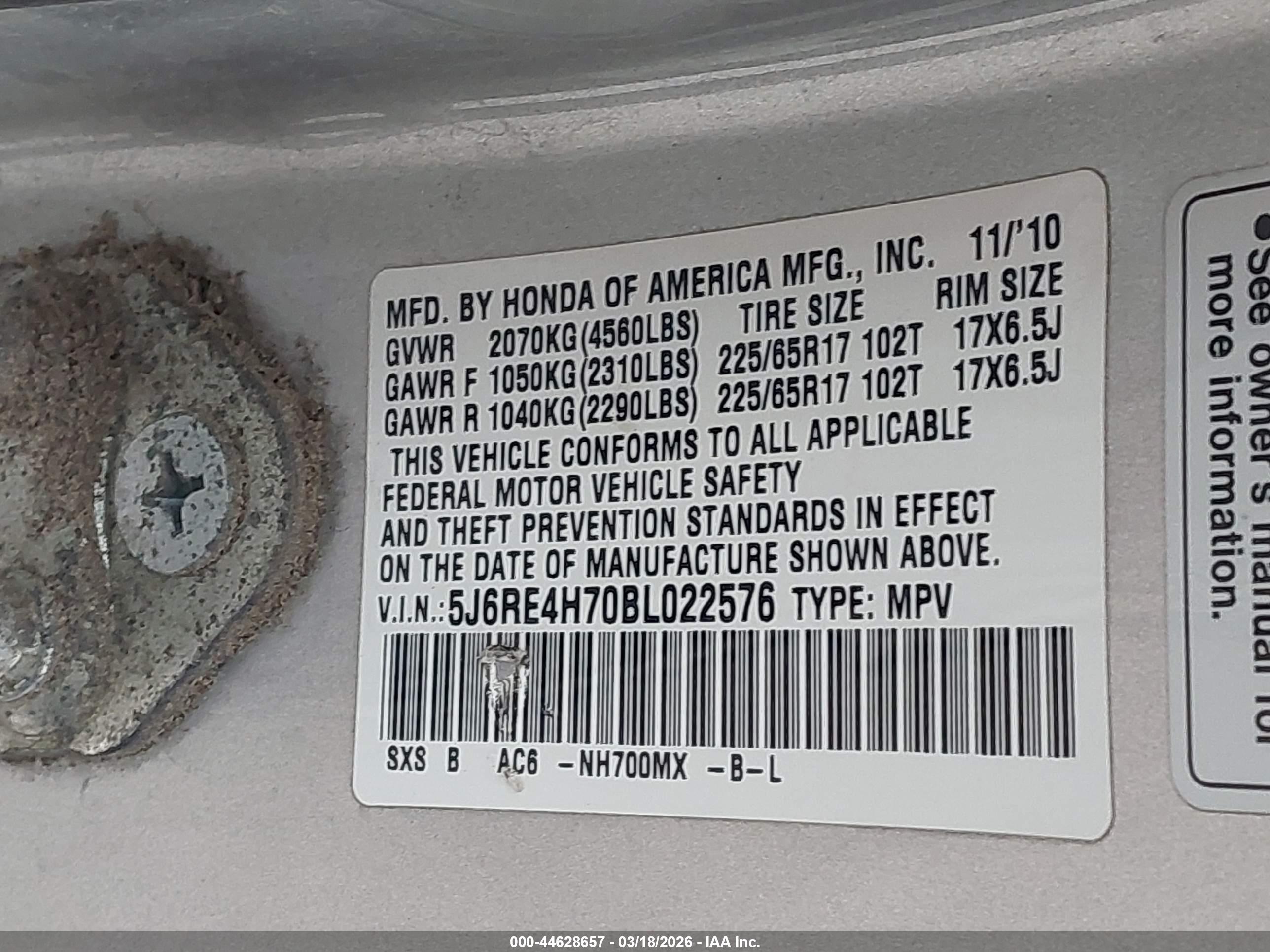 HONDA CR-V image 9