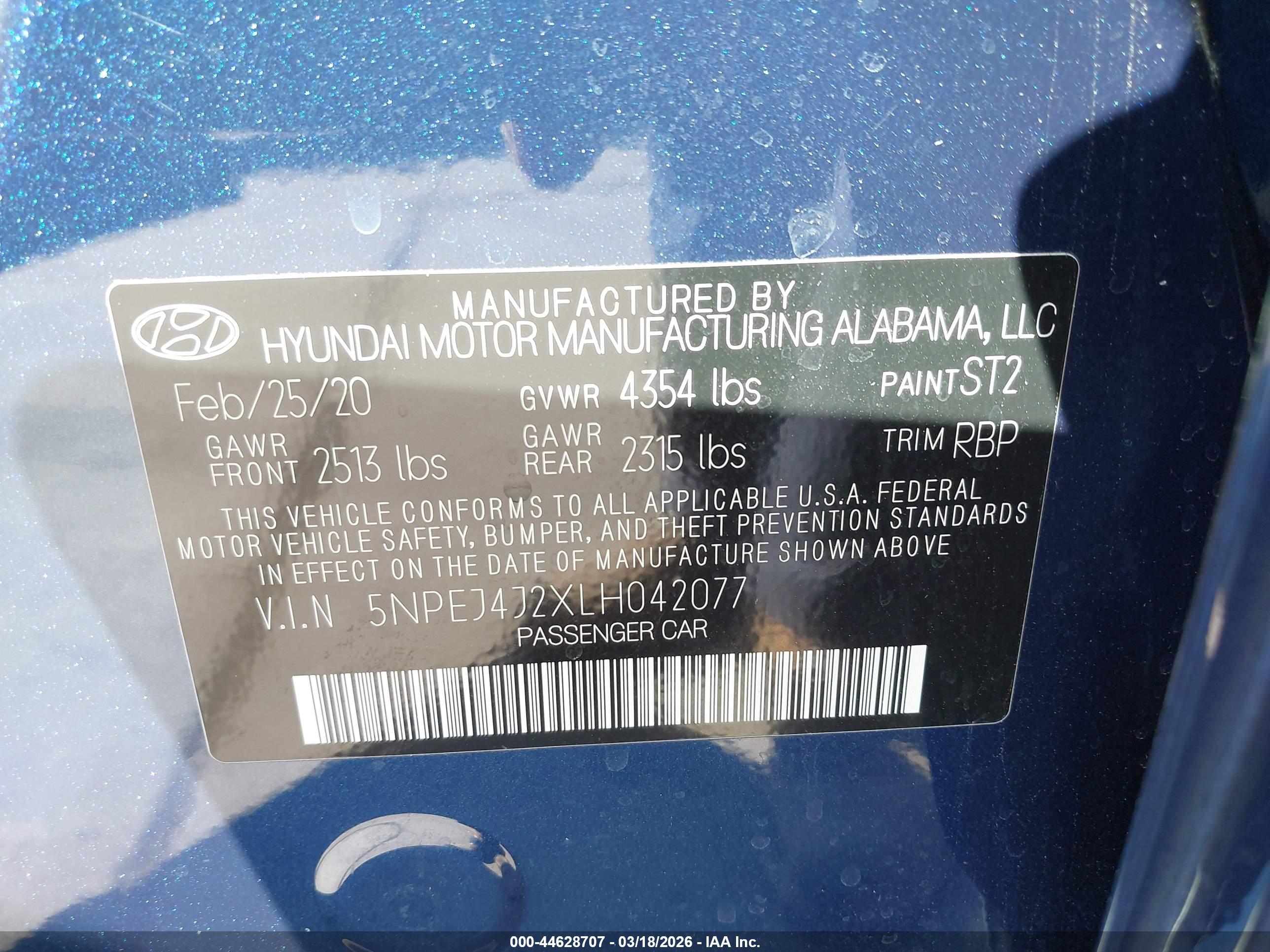 HYUNDAI SONATA image 9