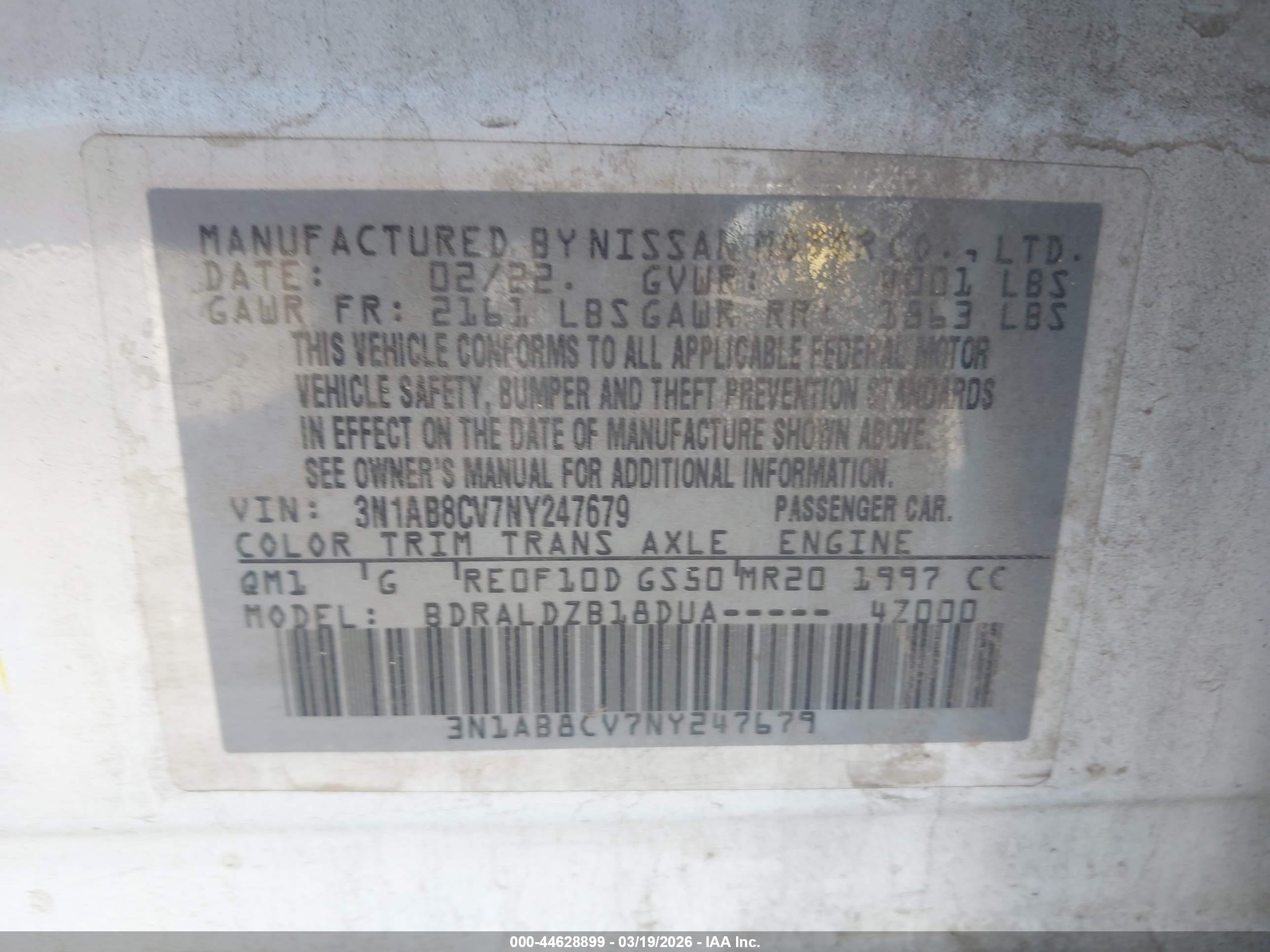 NISSAN SENTRA image 9