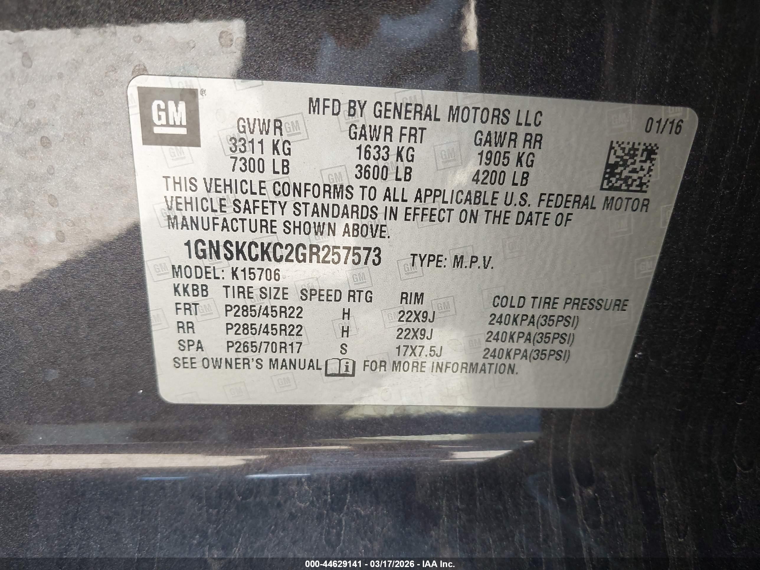 CHEVROLET TAHOE image 9