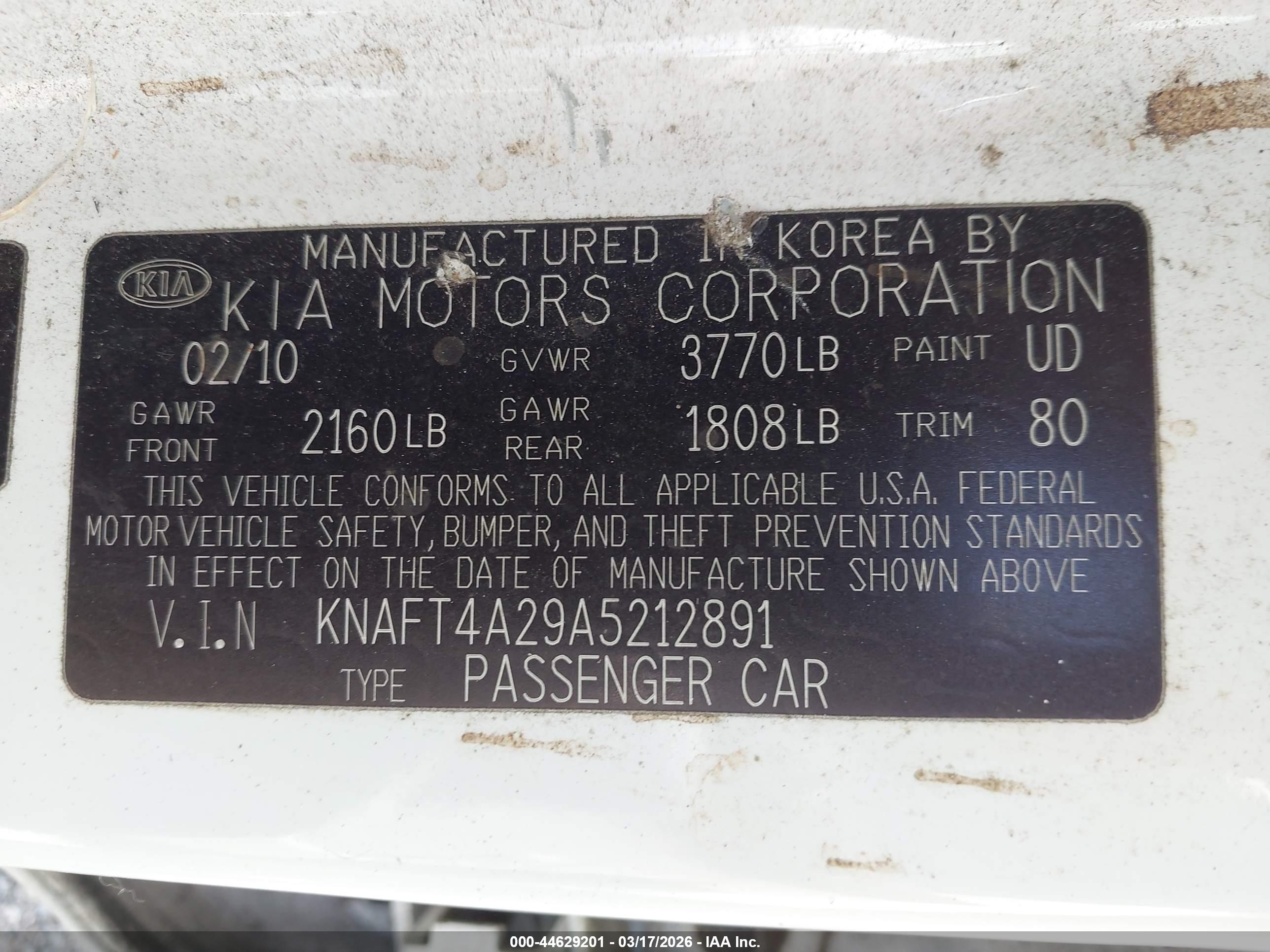 KIA FORTE image 9