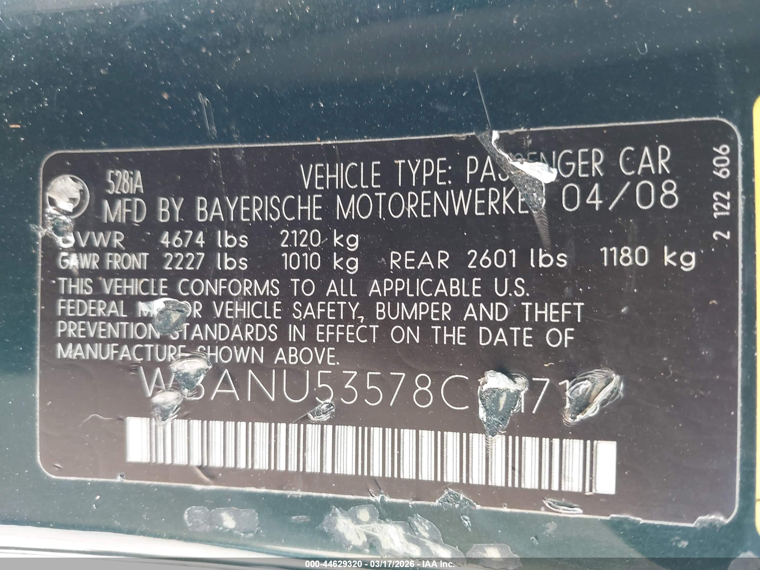 BMW 528I image 9