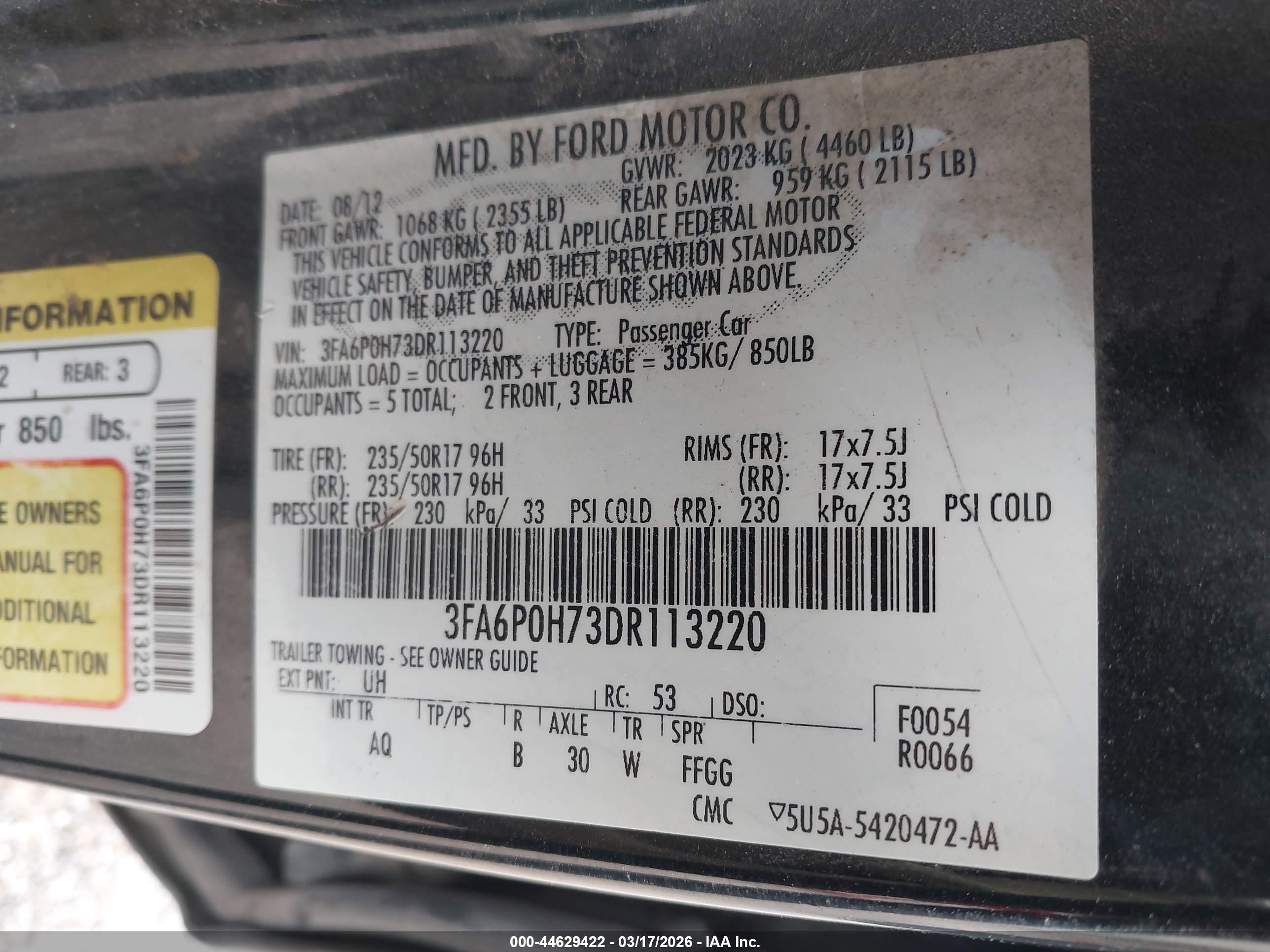 FORD FUSION image 9