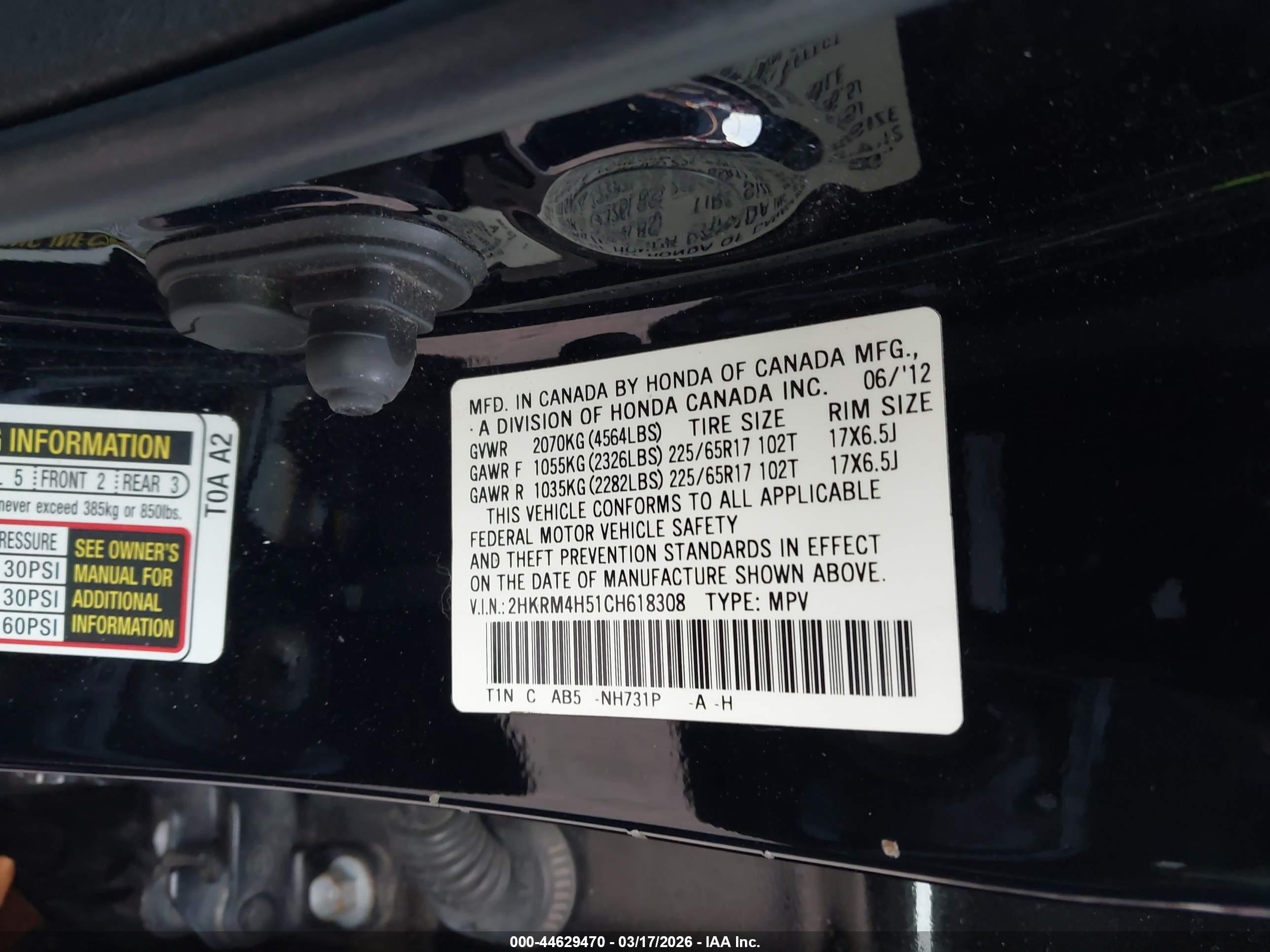 HONDA CR-V image 9