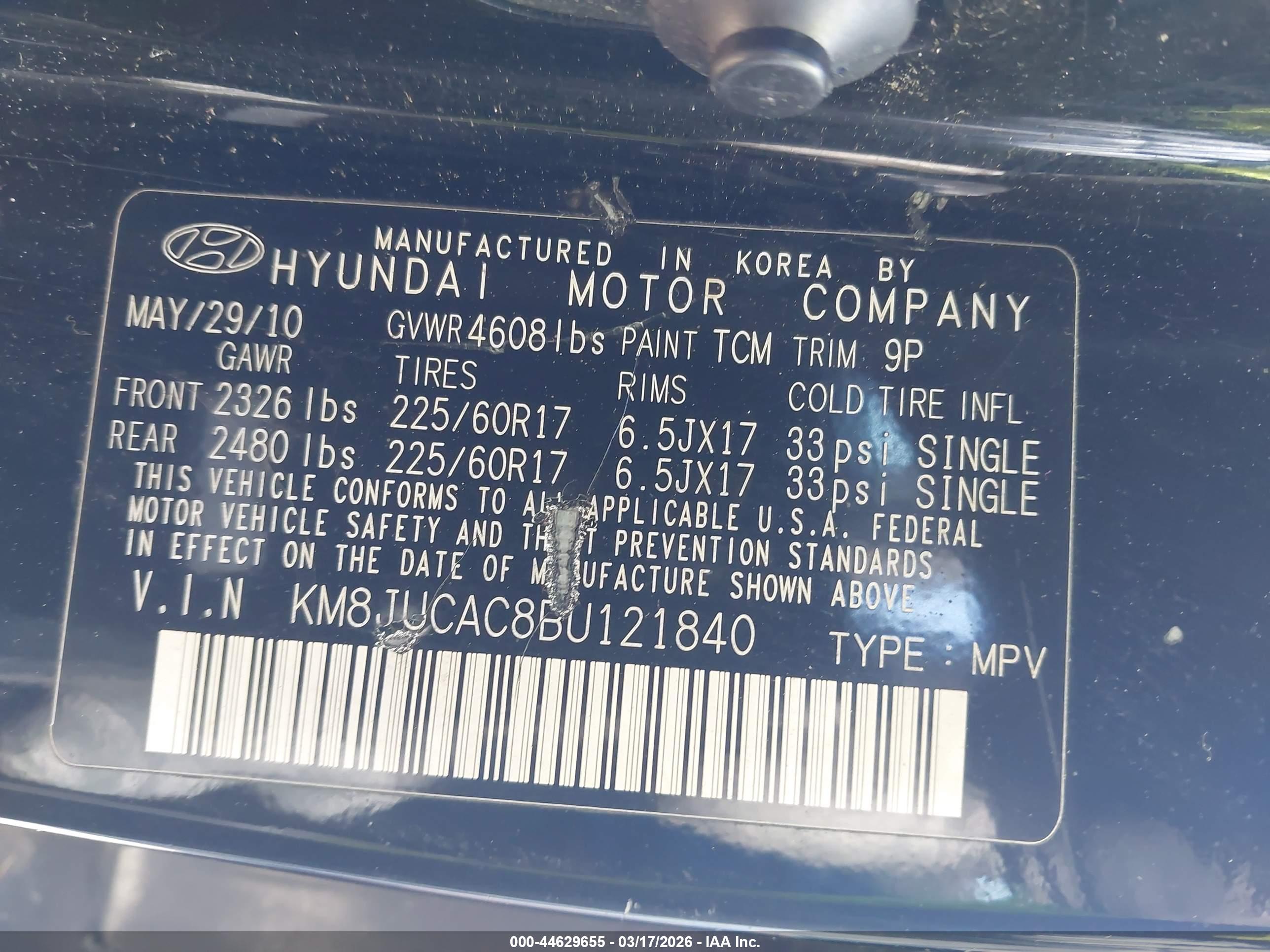 HYUNDAI TUCSON image 9