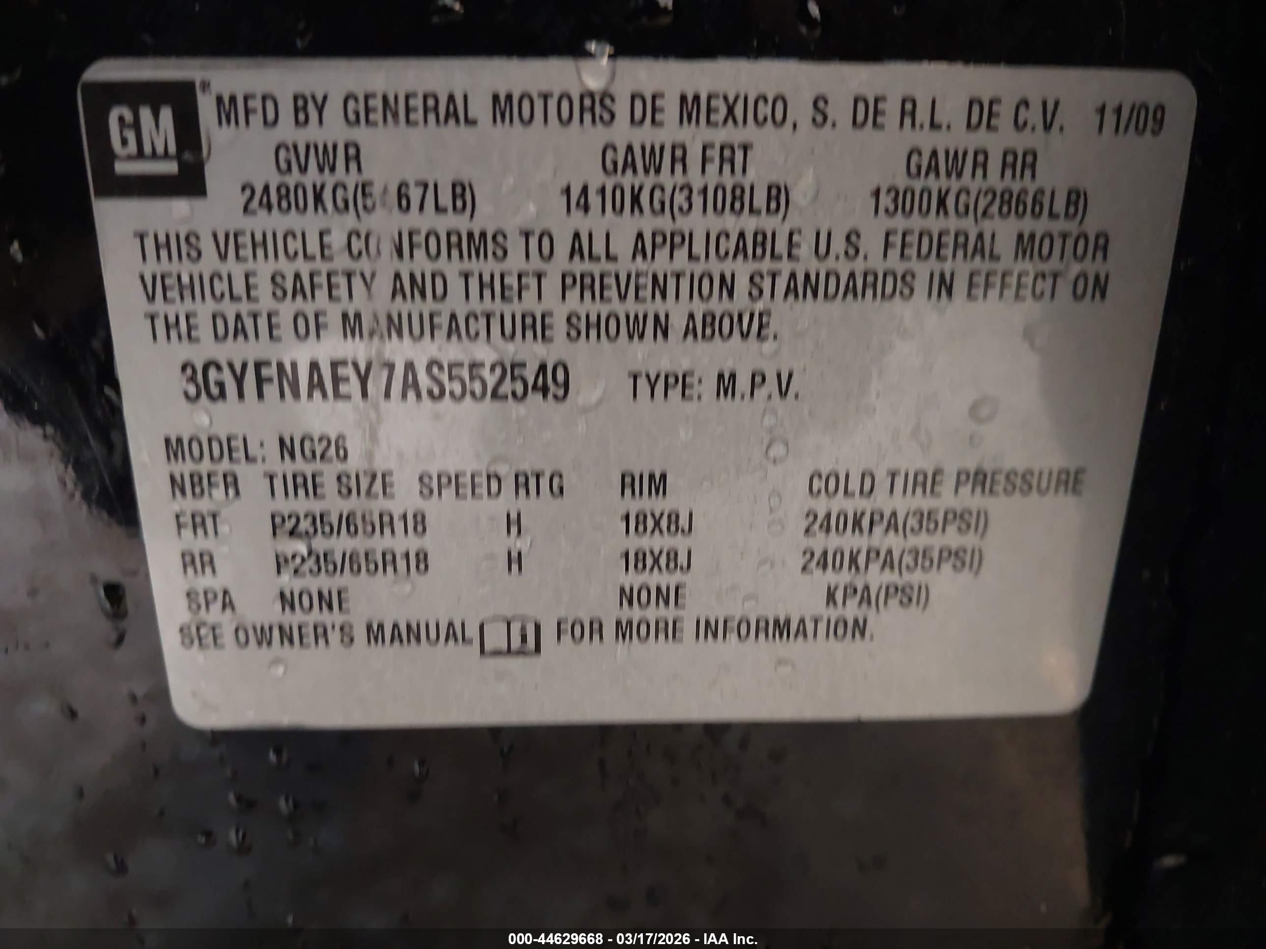 CADILLAC SRX image 9