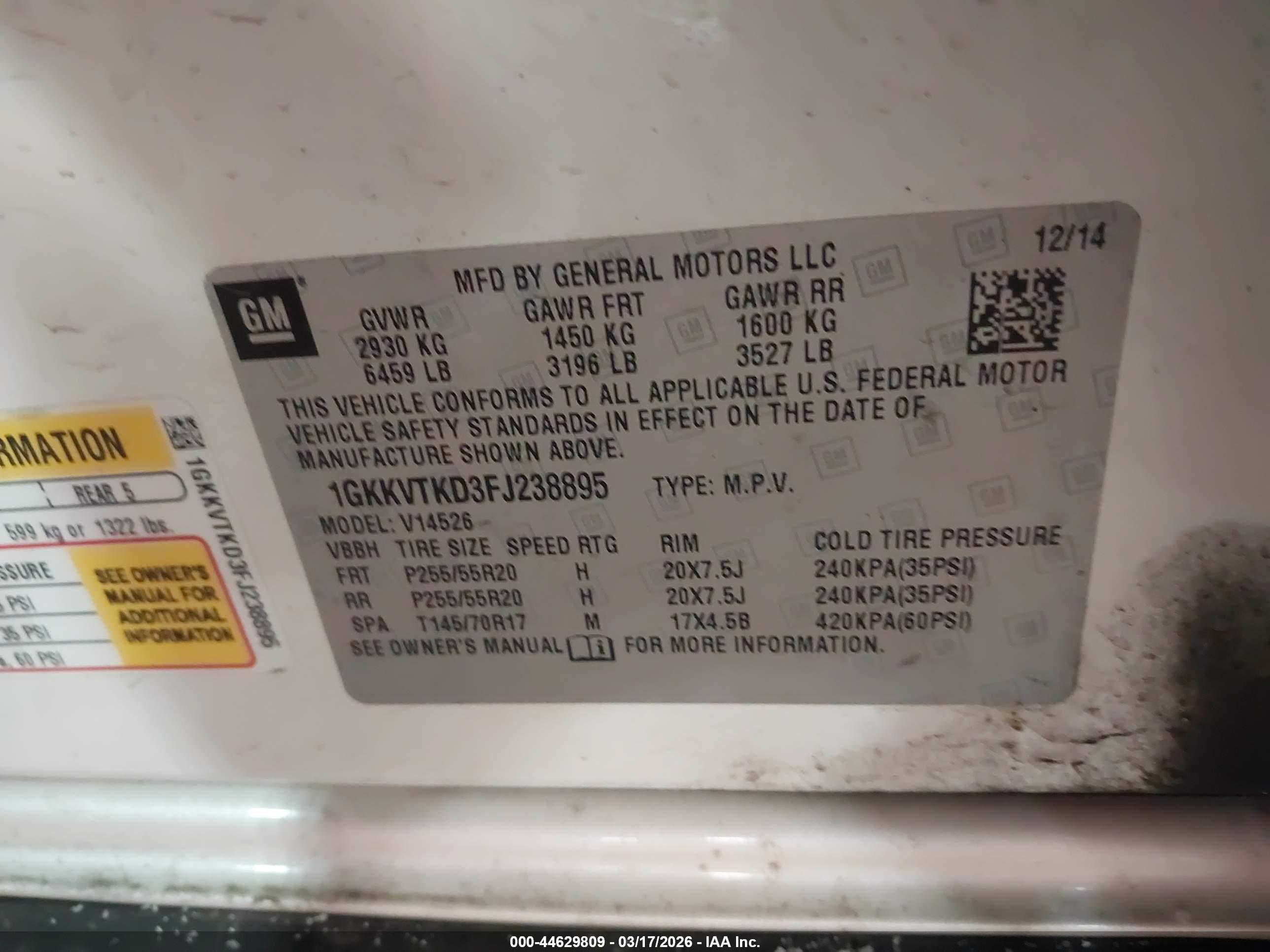 GMC ACADIA image 9