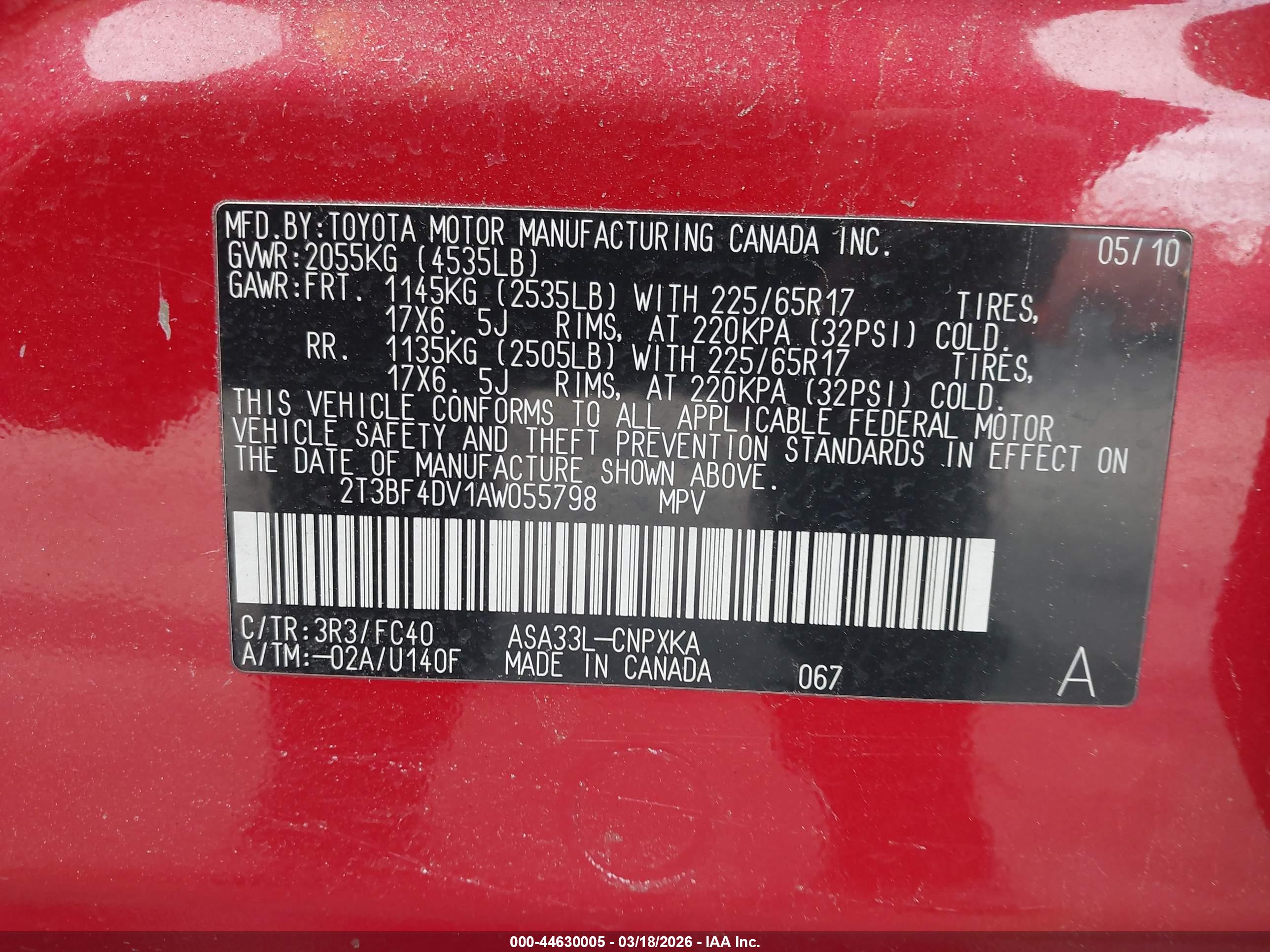 TOYOTA RAV4 image 9