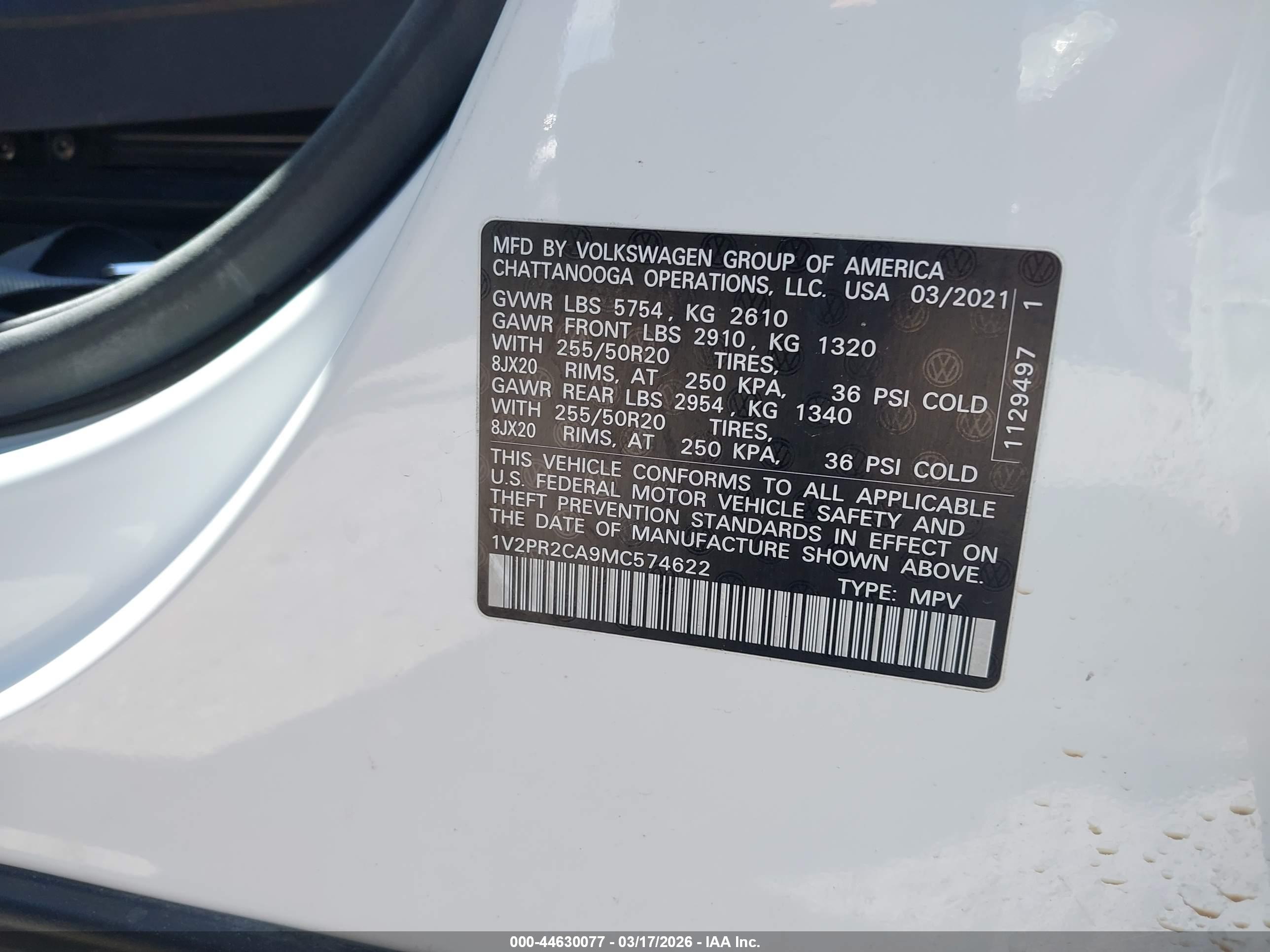 VOLKSWAGEN ATLAS image 9