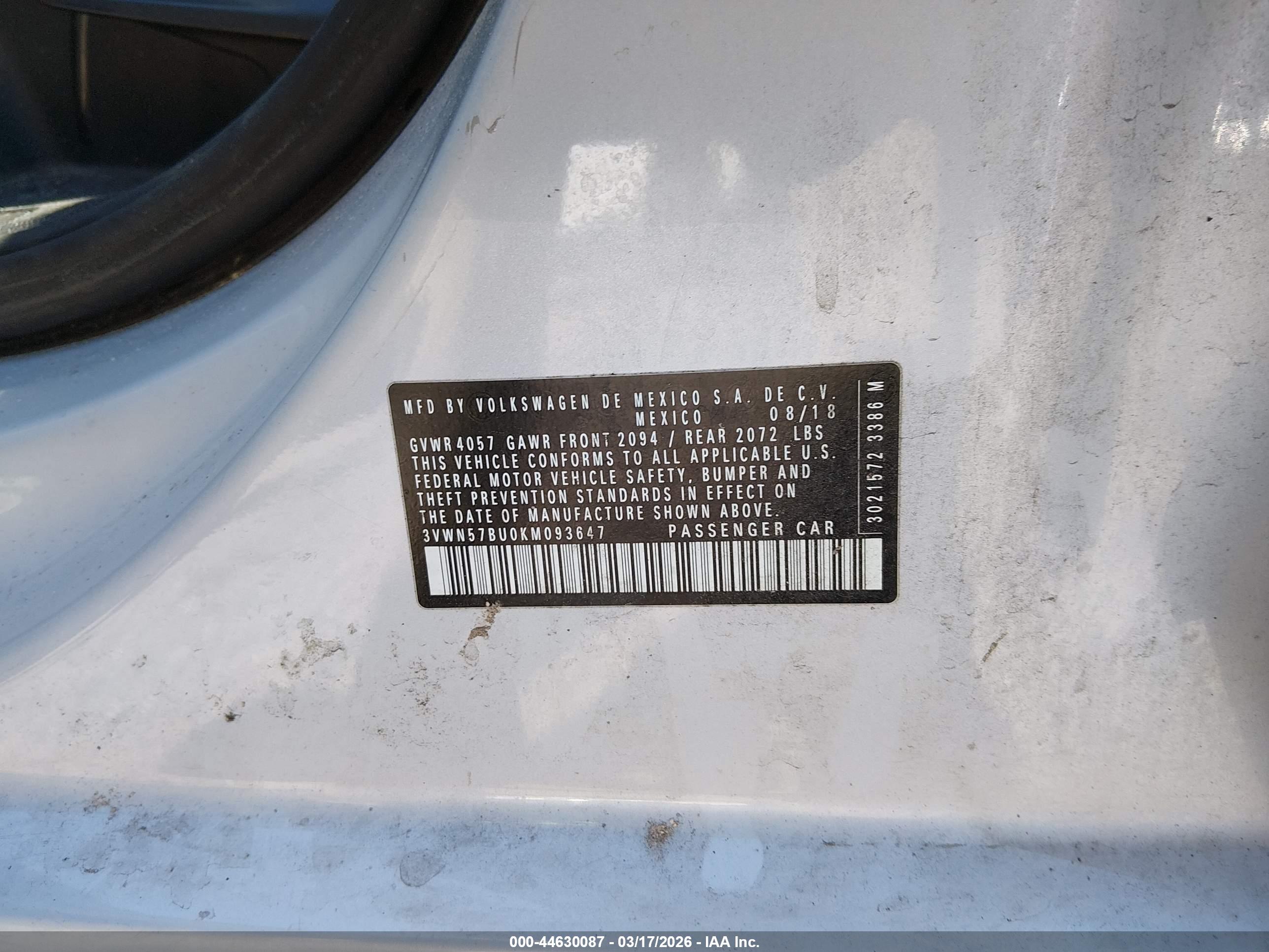 VOLKSWAGEN JETTA image 9