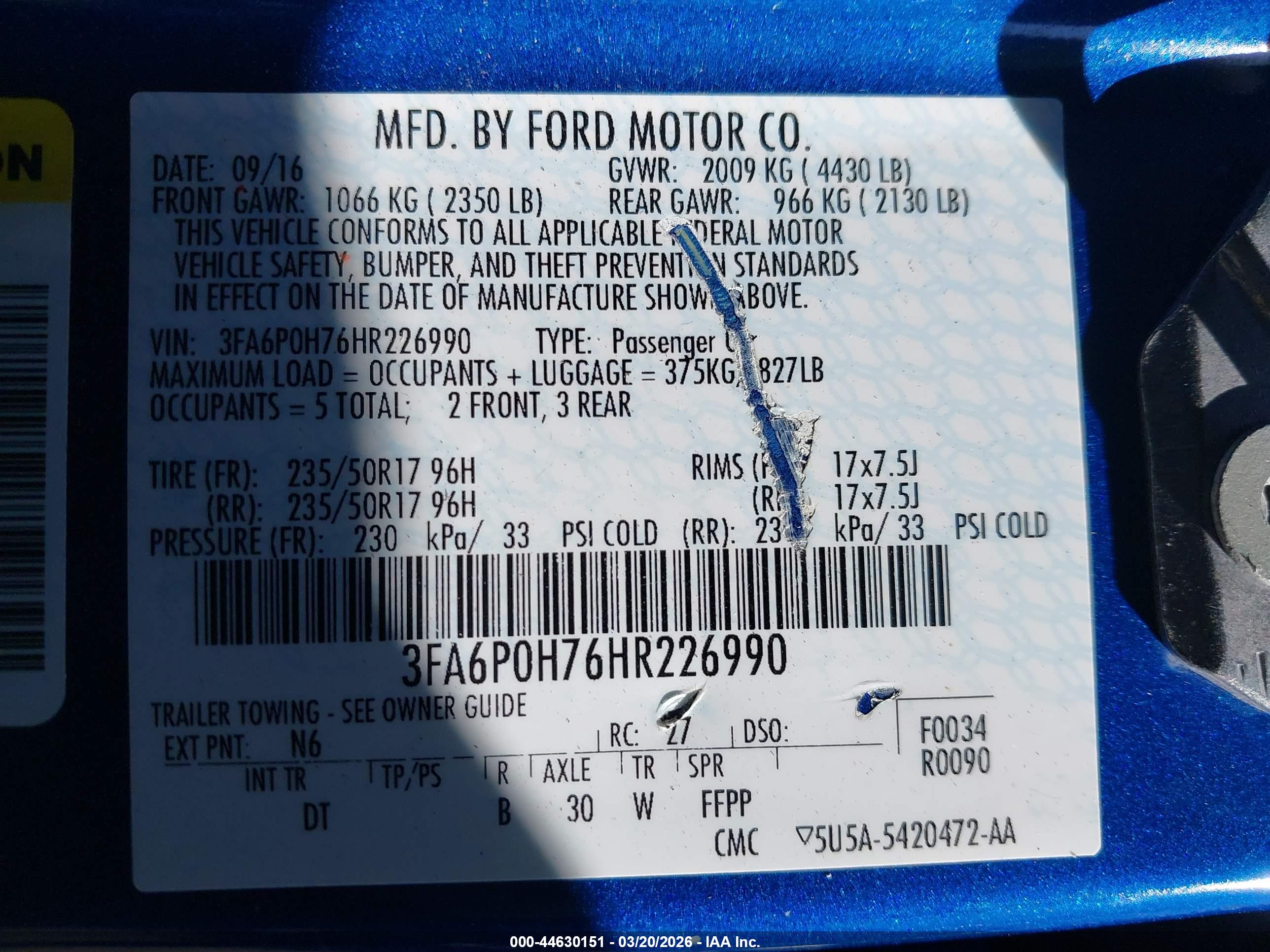FORD FUSION image 9