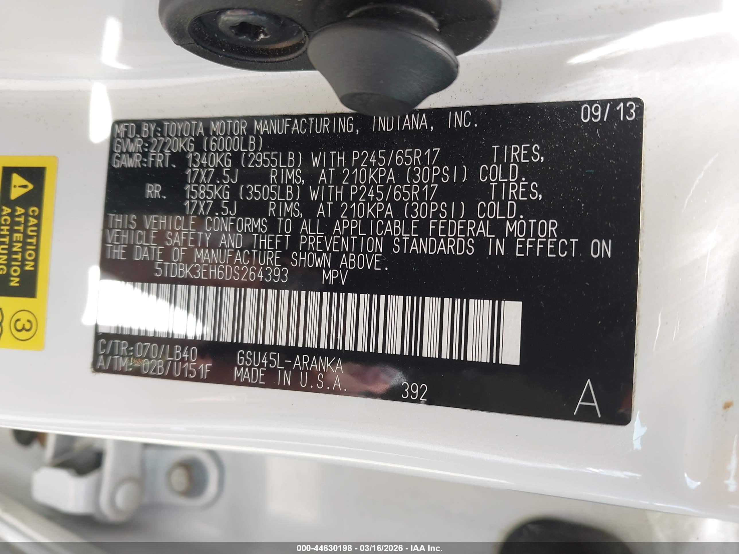 TOYOTA HIGHLANDER image 9