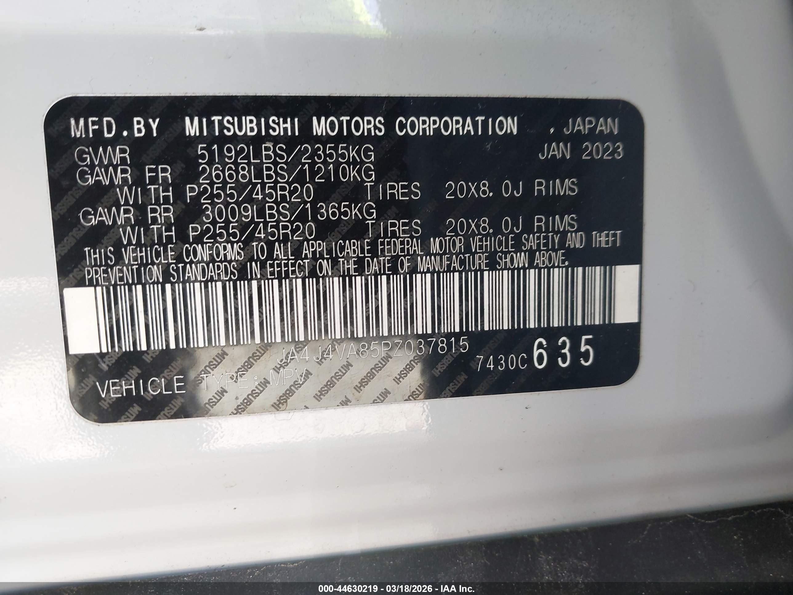 MITSUBISHI OUTLANDER image 9