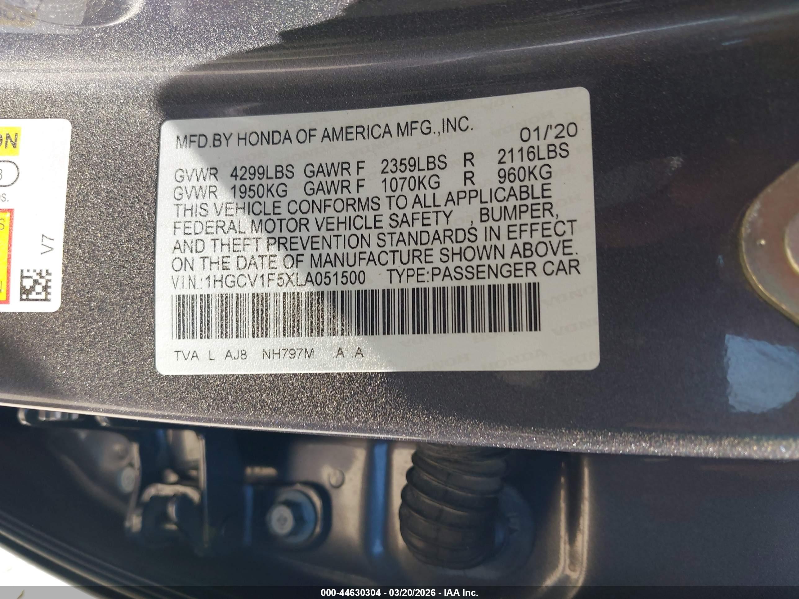 HONDA ACCORD image 9