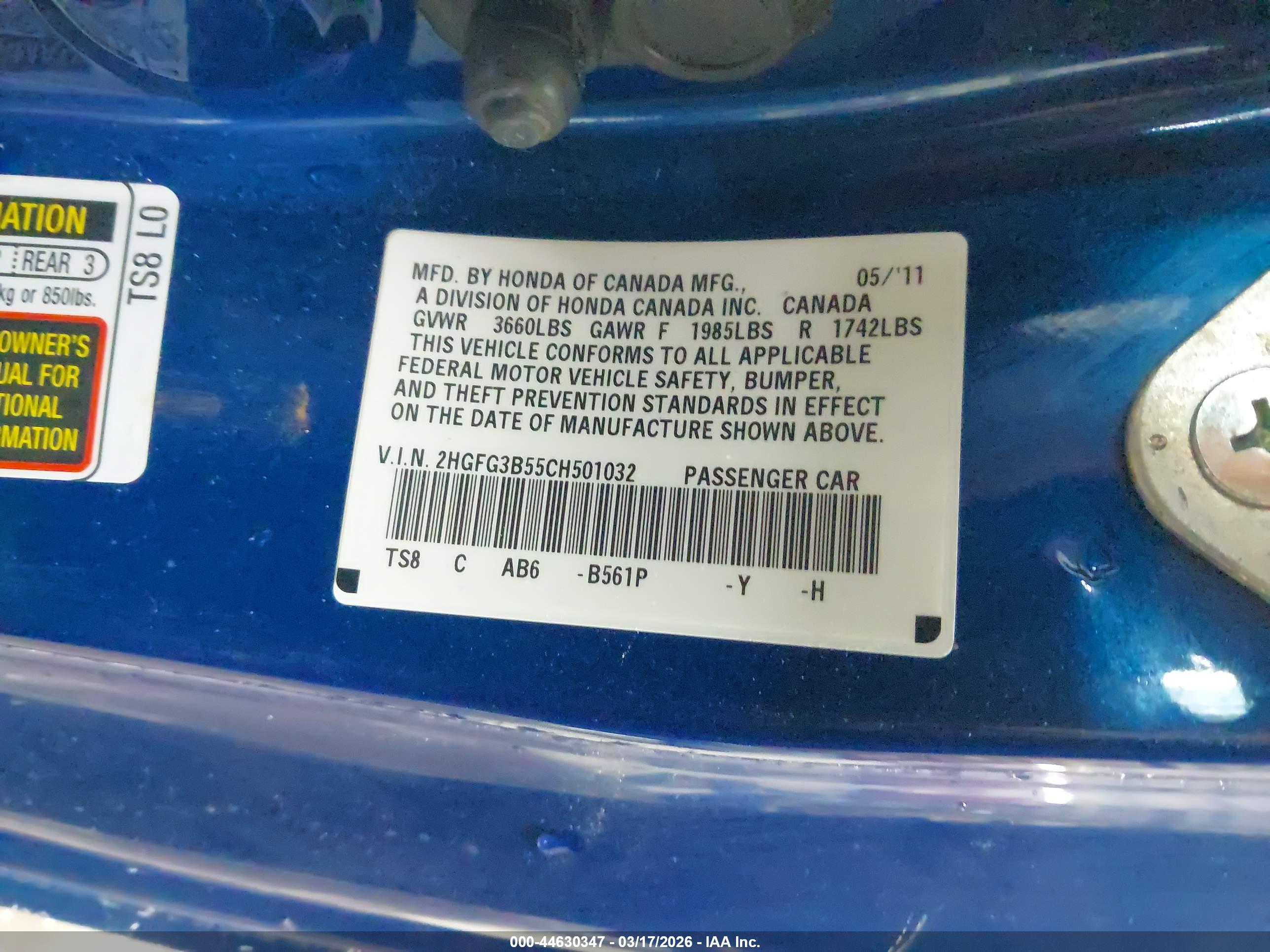 HONDA CIVIC image 9