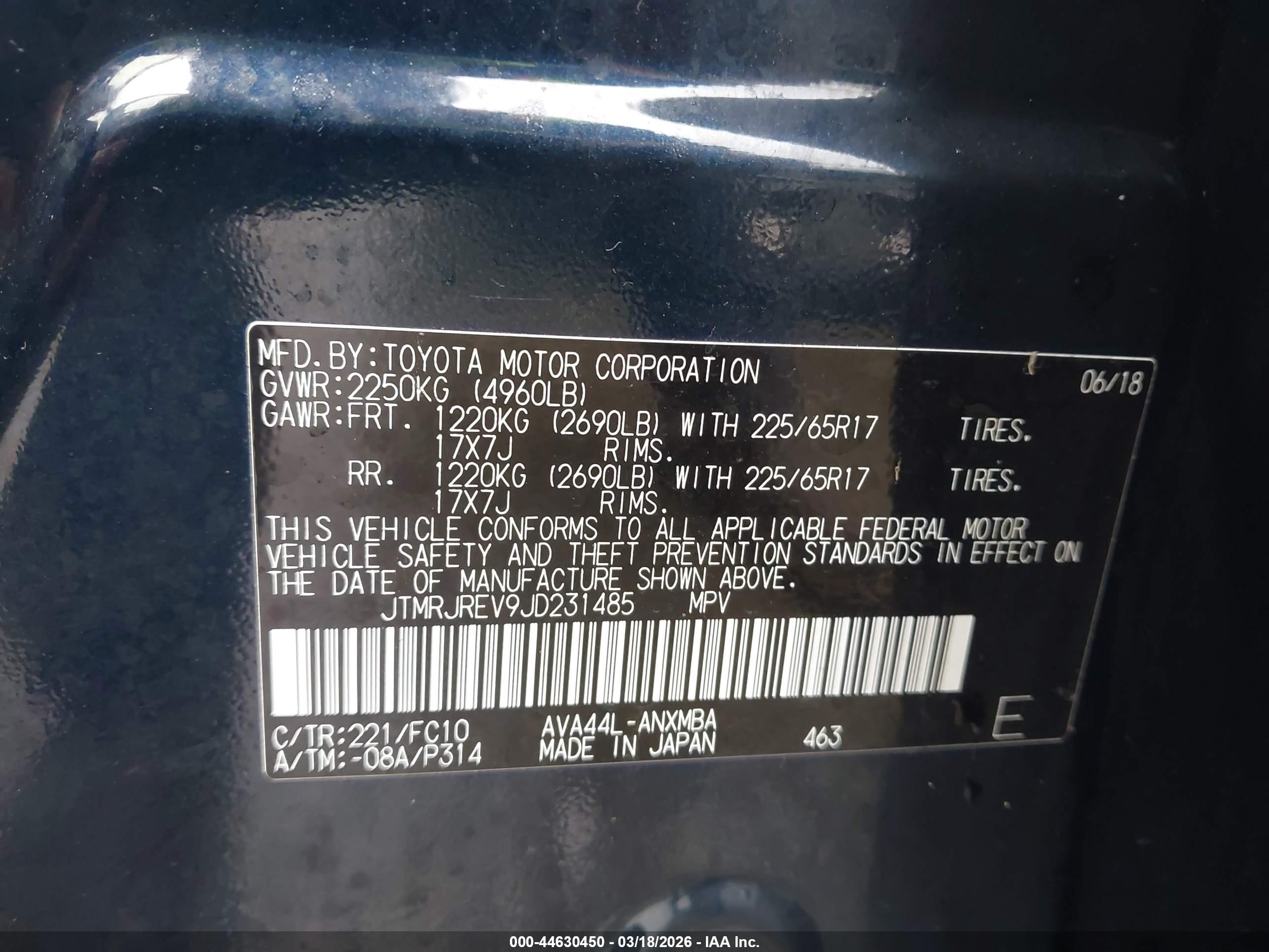 TOYOTA RAV4 image 9