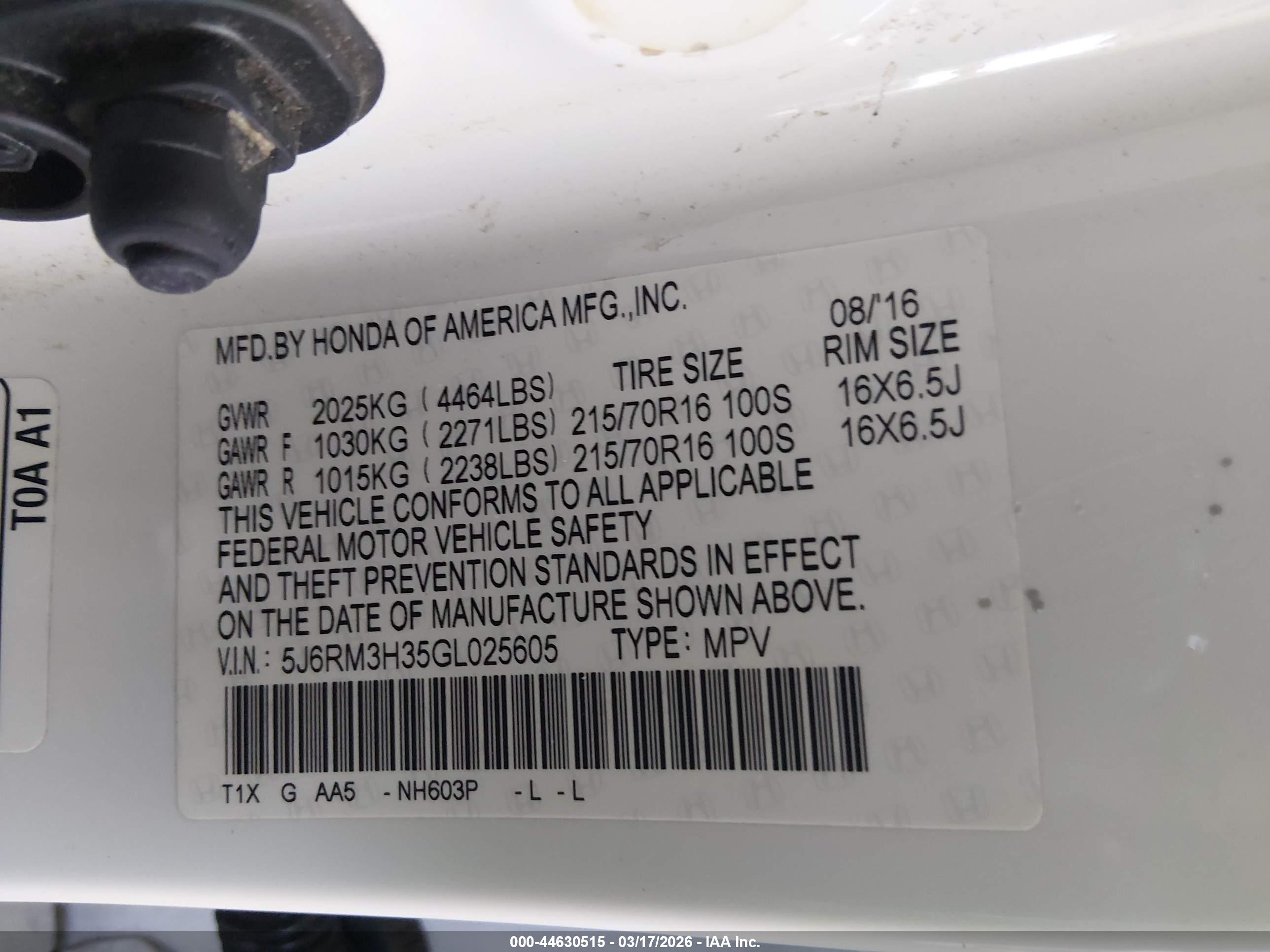 HONDA CR-V image 9