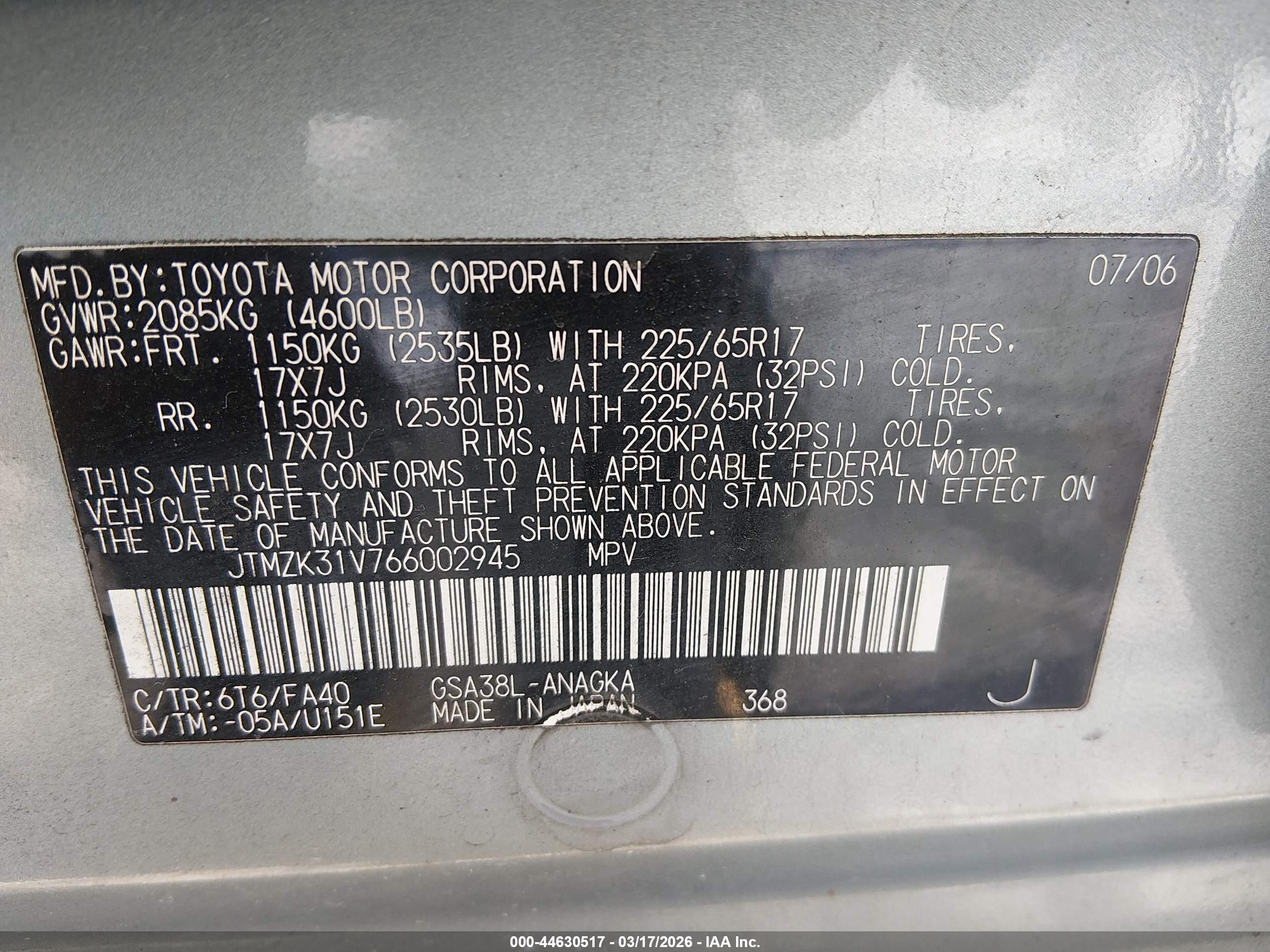 TOYOTA RAV4 image 9