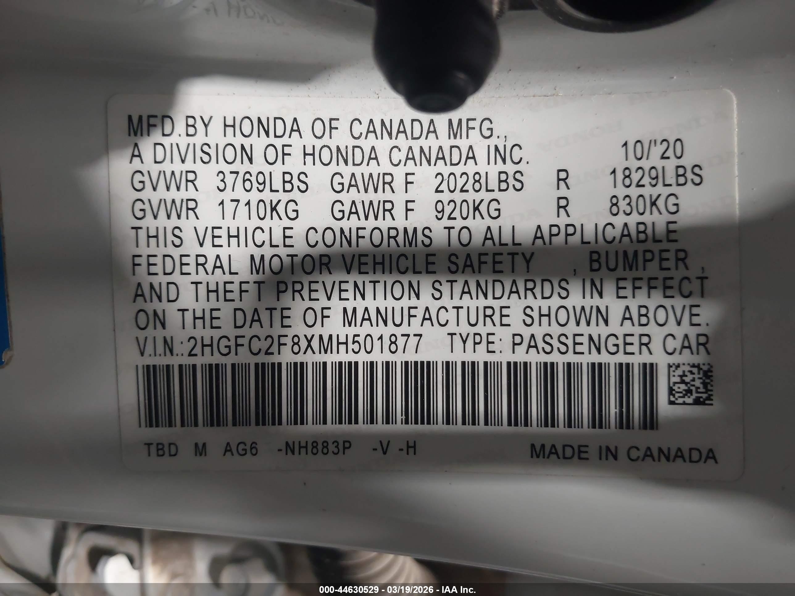 HONDA CIVIC image 9