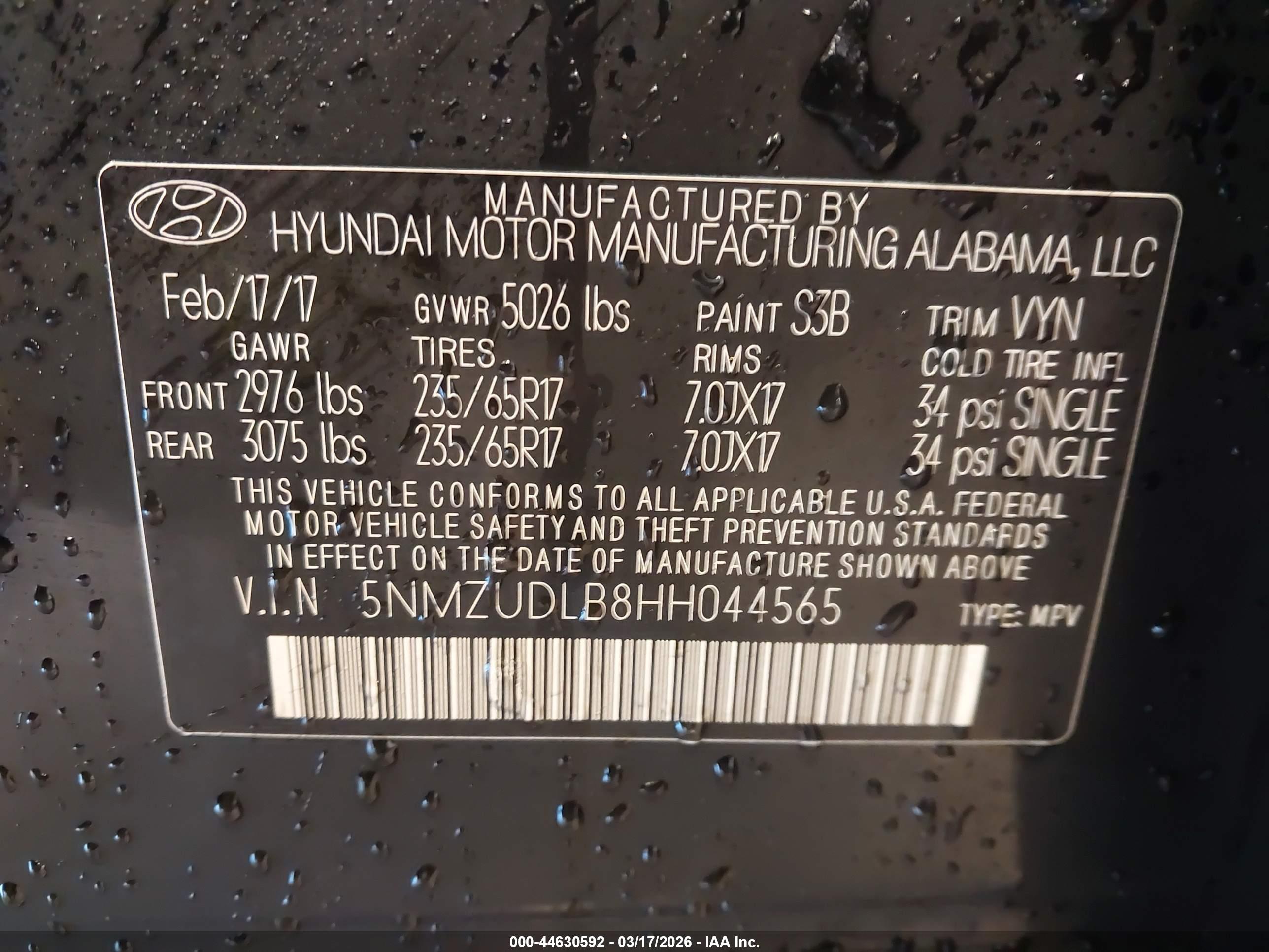 HYUNDAI SANTA image 9