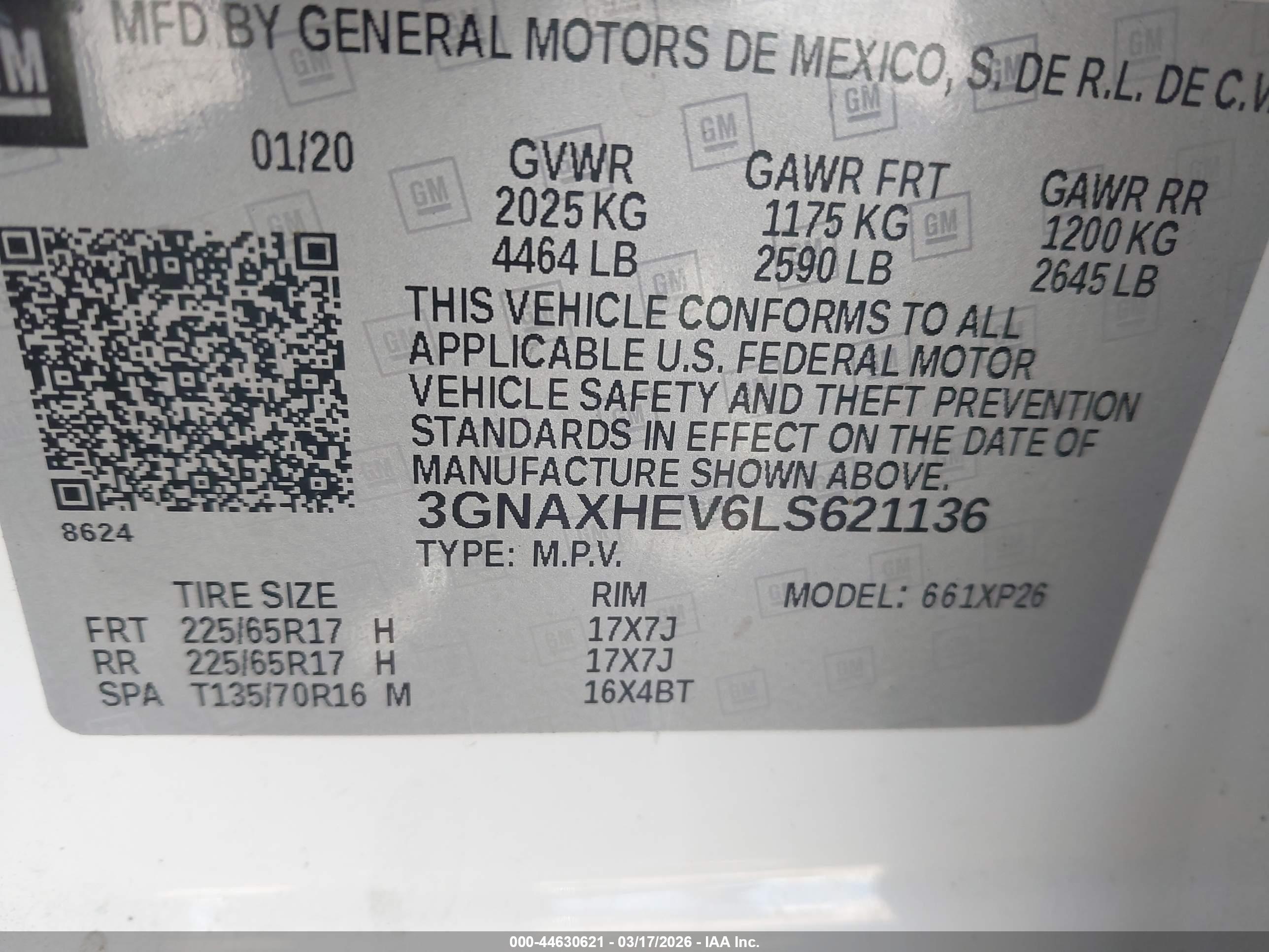 CHEVROLET EQUINOX image 9