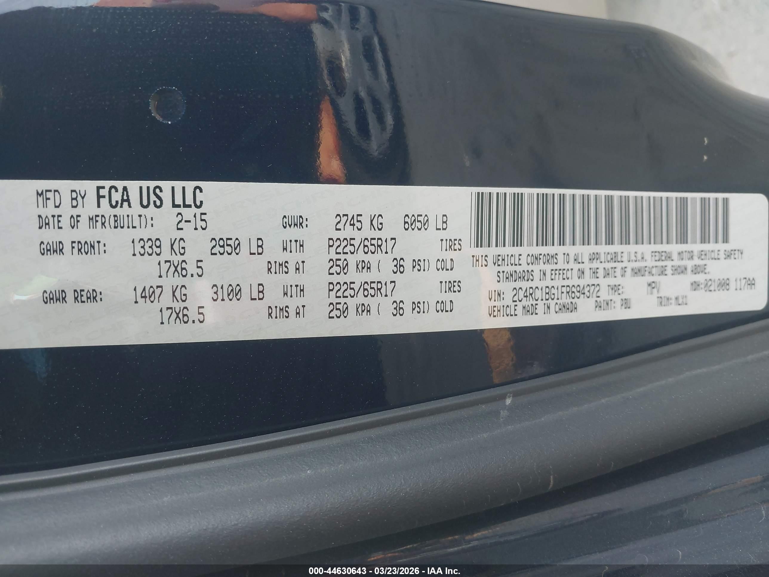 CHRYSLER TOWN image 9